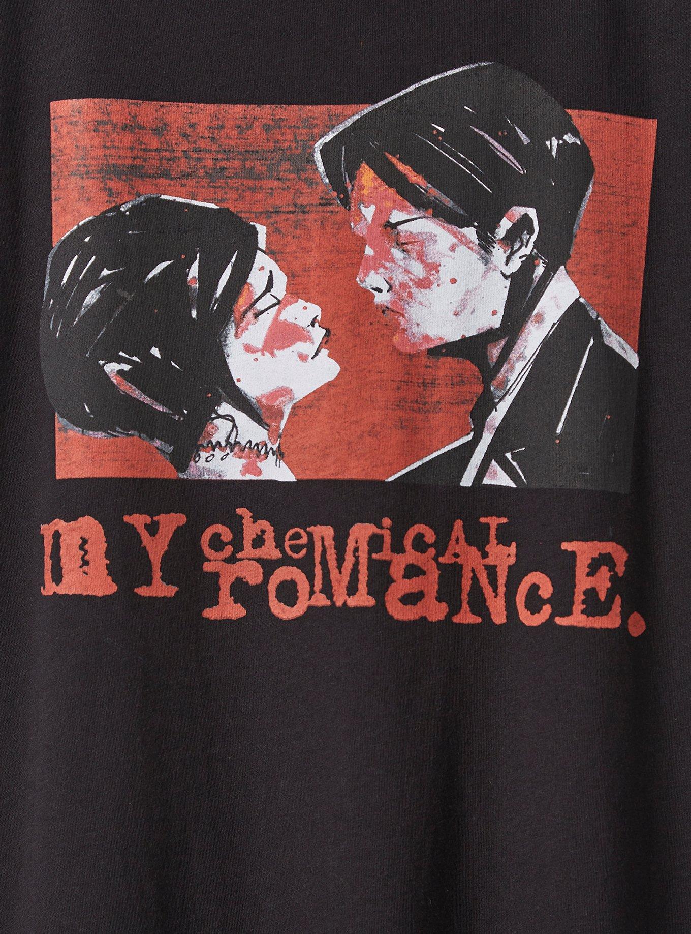 My Chemical Romance Classic Fit Crew Tee &ndash; Cotton Three Cheers Black, DEEP BLACK, alternate