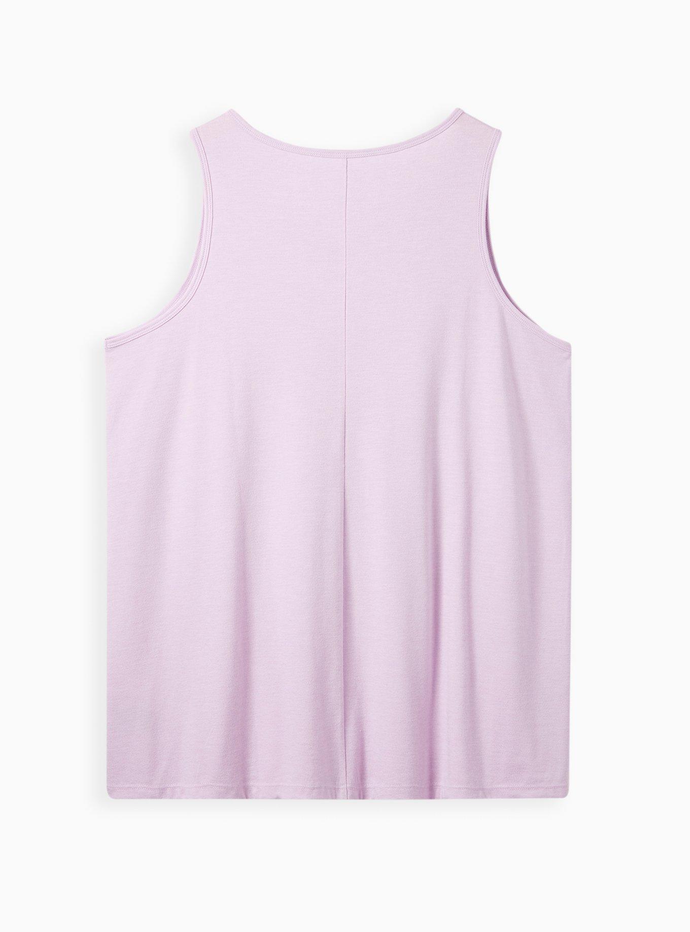 Everyday Tank - Signature Jersey Crystals Manifest Lavender, ORCHID BLOOM, alternate
