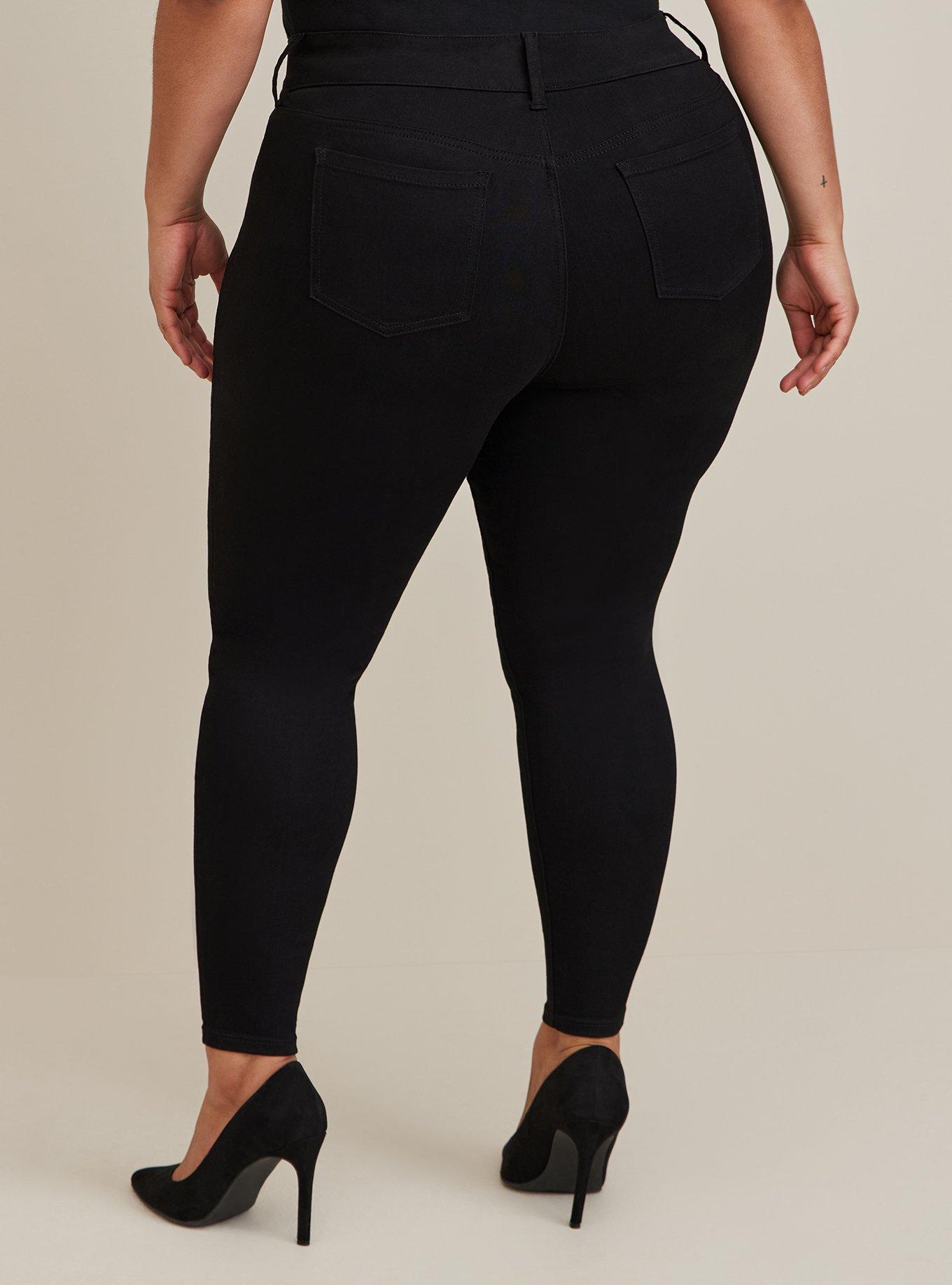 Plus Size - Jegging Skinny Super Soft High-Rise Multi Zip Jean