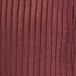 Plus Size Stripe Gauze Lace-Up Peasant Top, SASSAFRAS, swatch