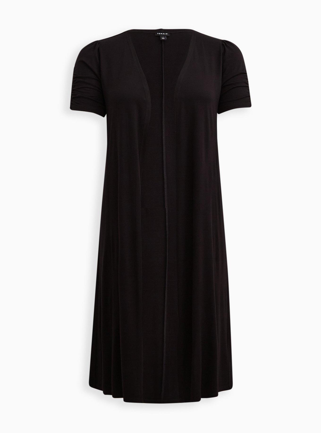 fit and flare dress with cardigan English Factory main image 1