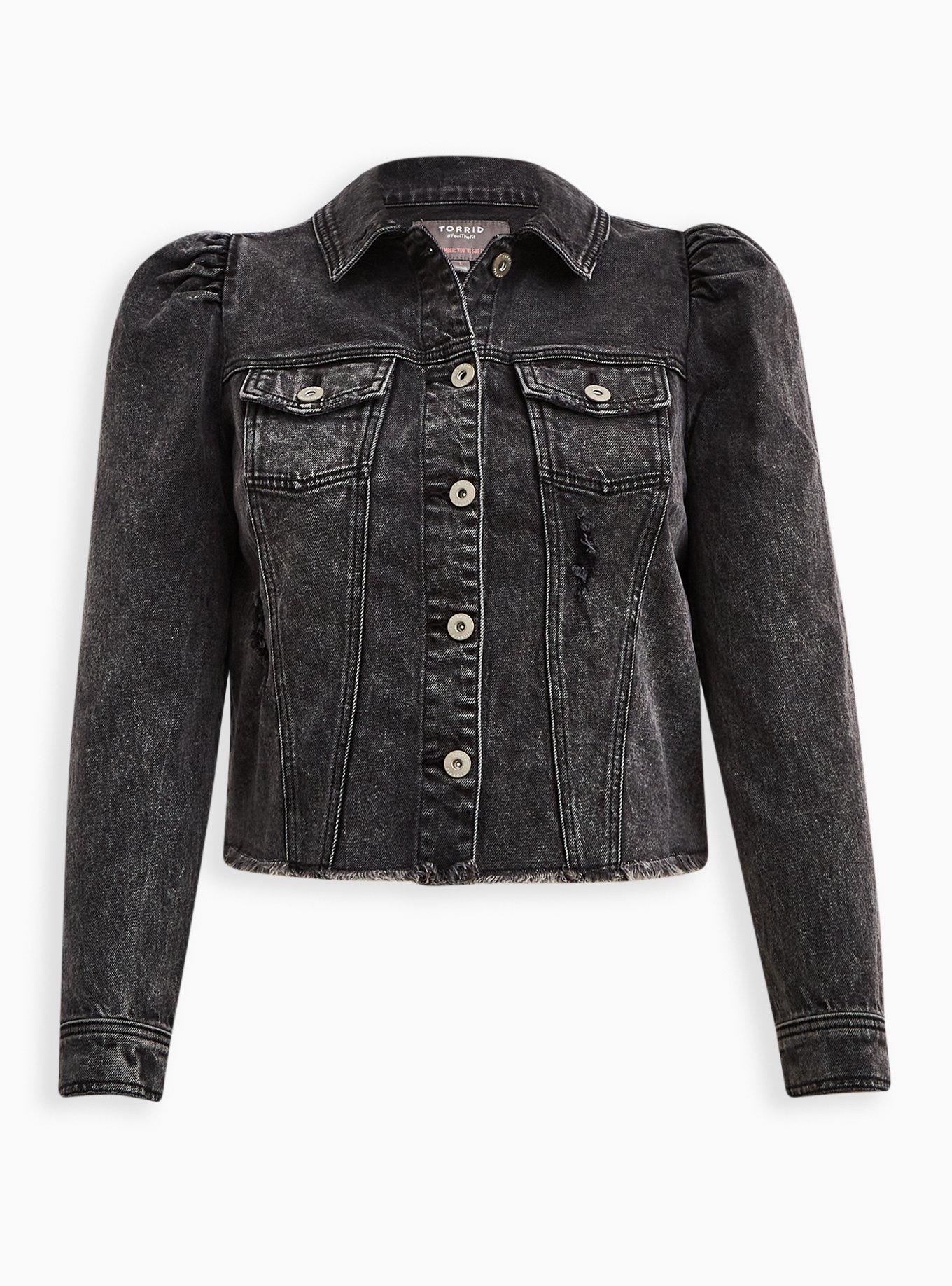 Torrid black outlet jacket