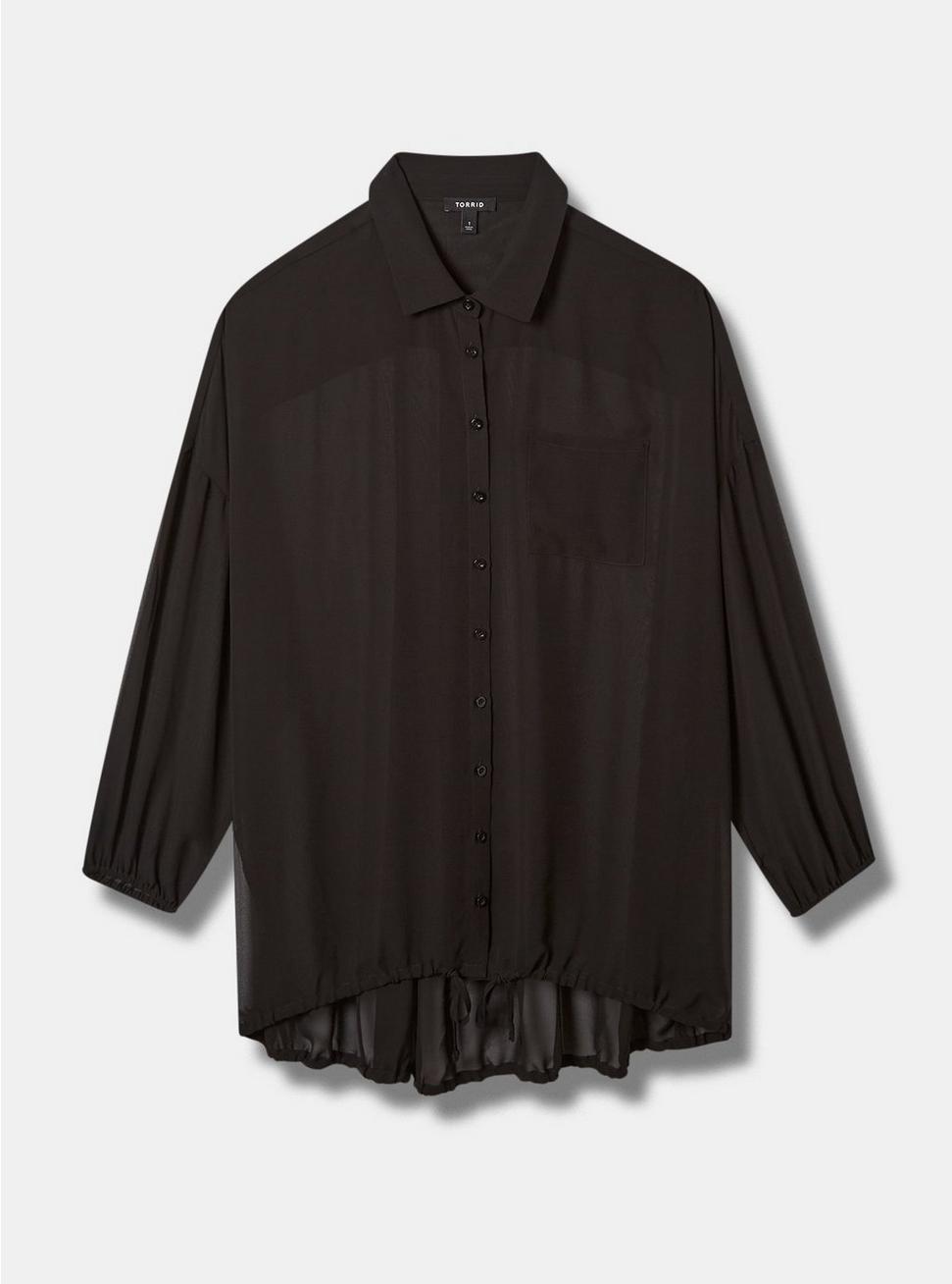 Plus Size - Chiffon Shirt Kimono - Torrid