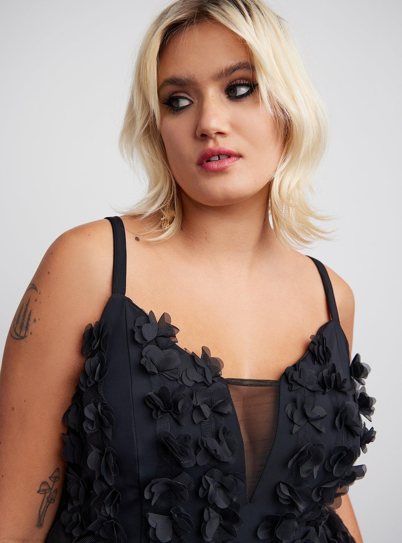 Halloween Costume Fairy Dress - Tulle Black, BLACK, alternate