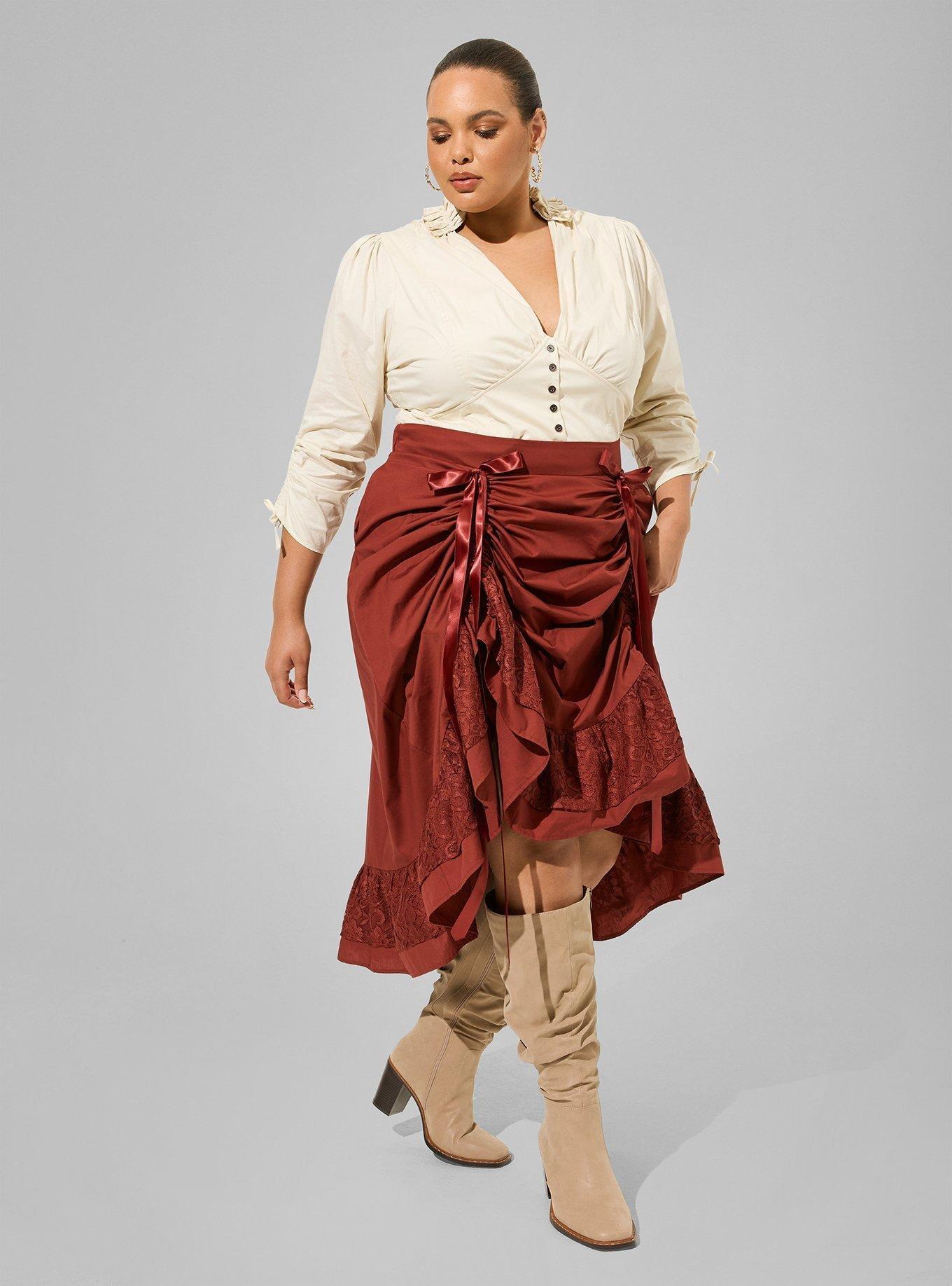 Plus size shop steampunk clothing