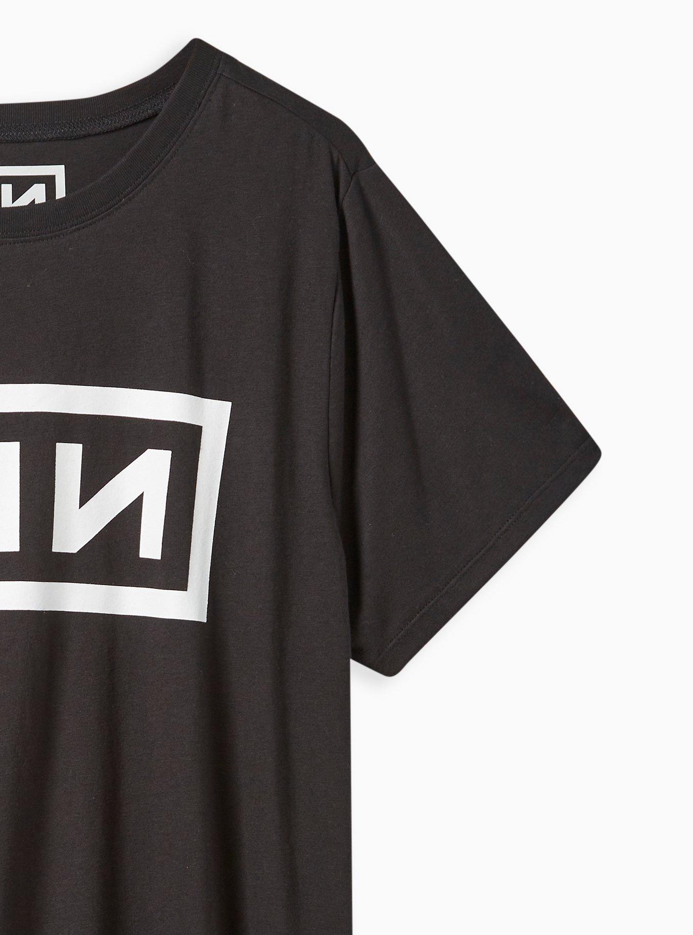 Plus Size - Nine Inch Nails Classic Fit Tee - Cotton Logo