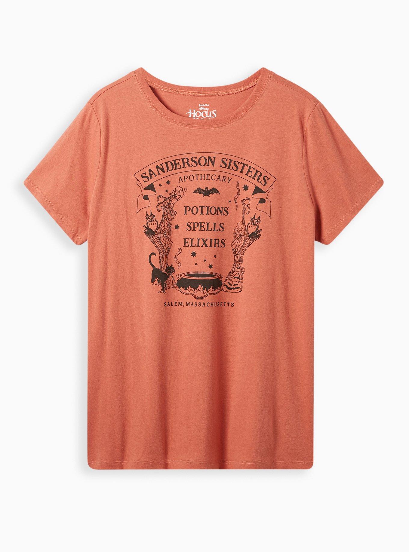 Plus Size Hocus Pocus Apothecary Classic Fit Cotton Neck Top, ARAGON, hi-res