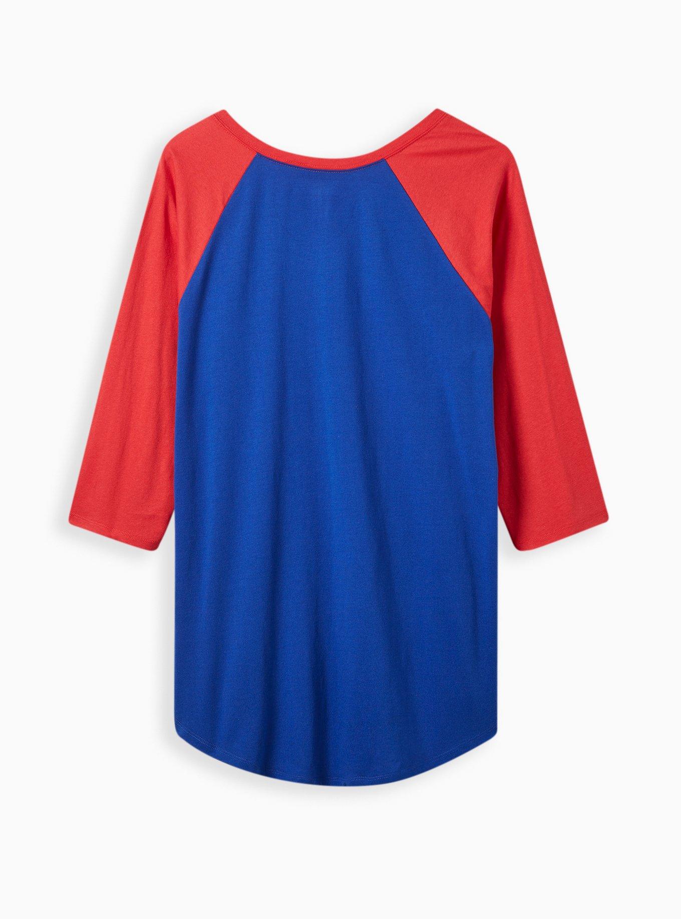 Plus Size - NFL Buffalo Bills Classic Fit Cotton Long Sleeve Raglan Tee -  Torrid