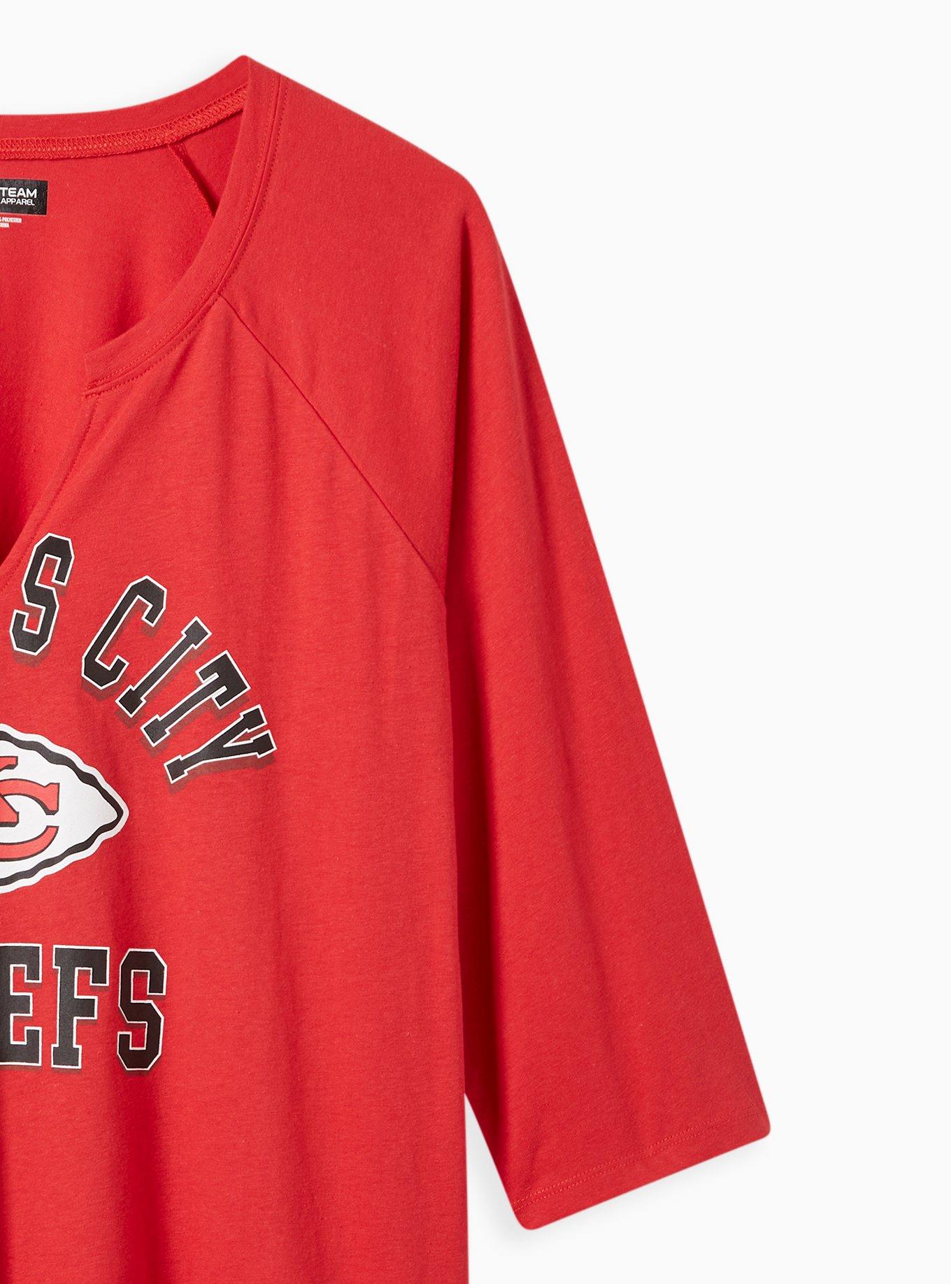 Plus size kansas city chiefs outlet shirts