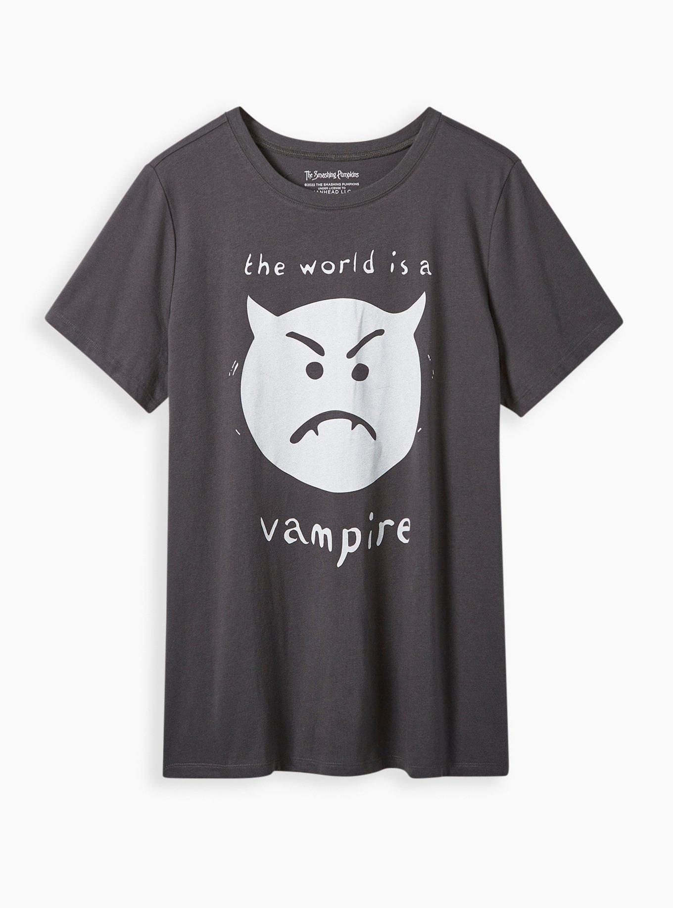 Plus Size - Smashing Pumpkins Classic Fit Cotton Crew Neck Tee
