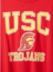 USC Trojans Classic Fit Cotton Crew Neck Tee, JESTER RED, alternate