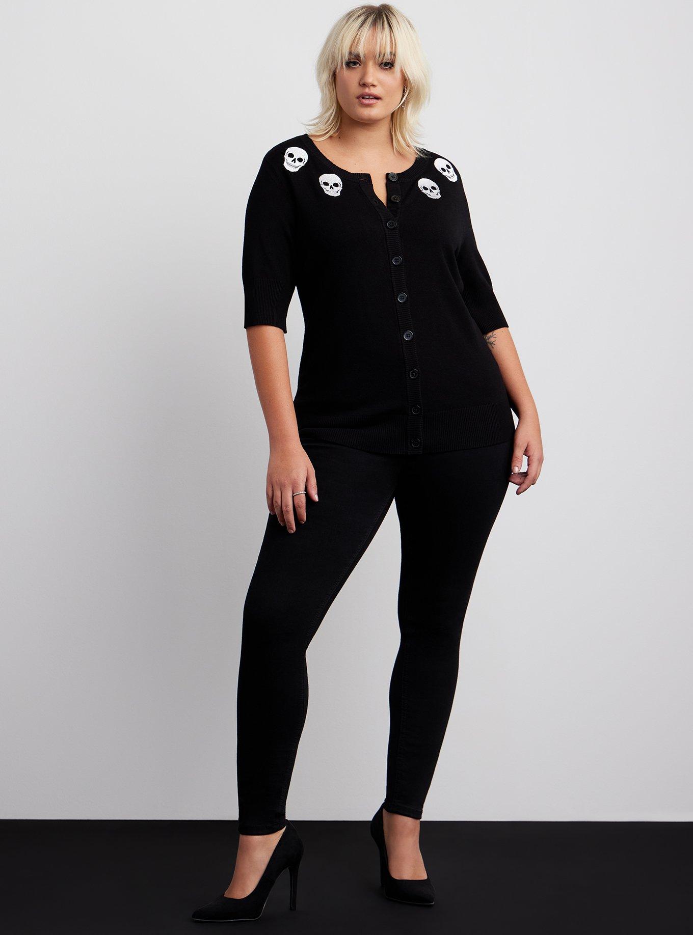 Torrid skull outlet cardigan