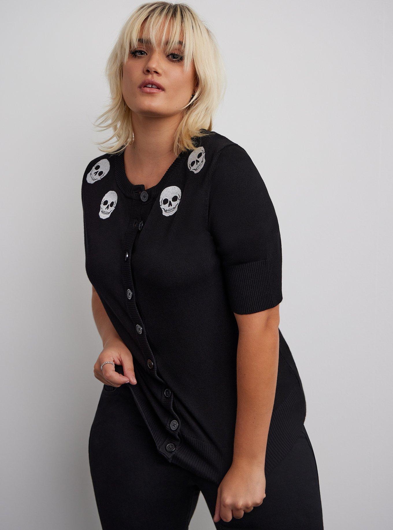 Torrid hotsell skull cardigan