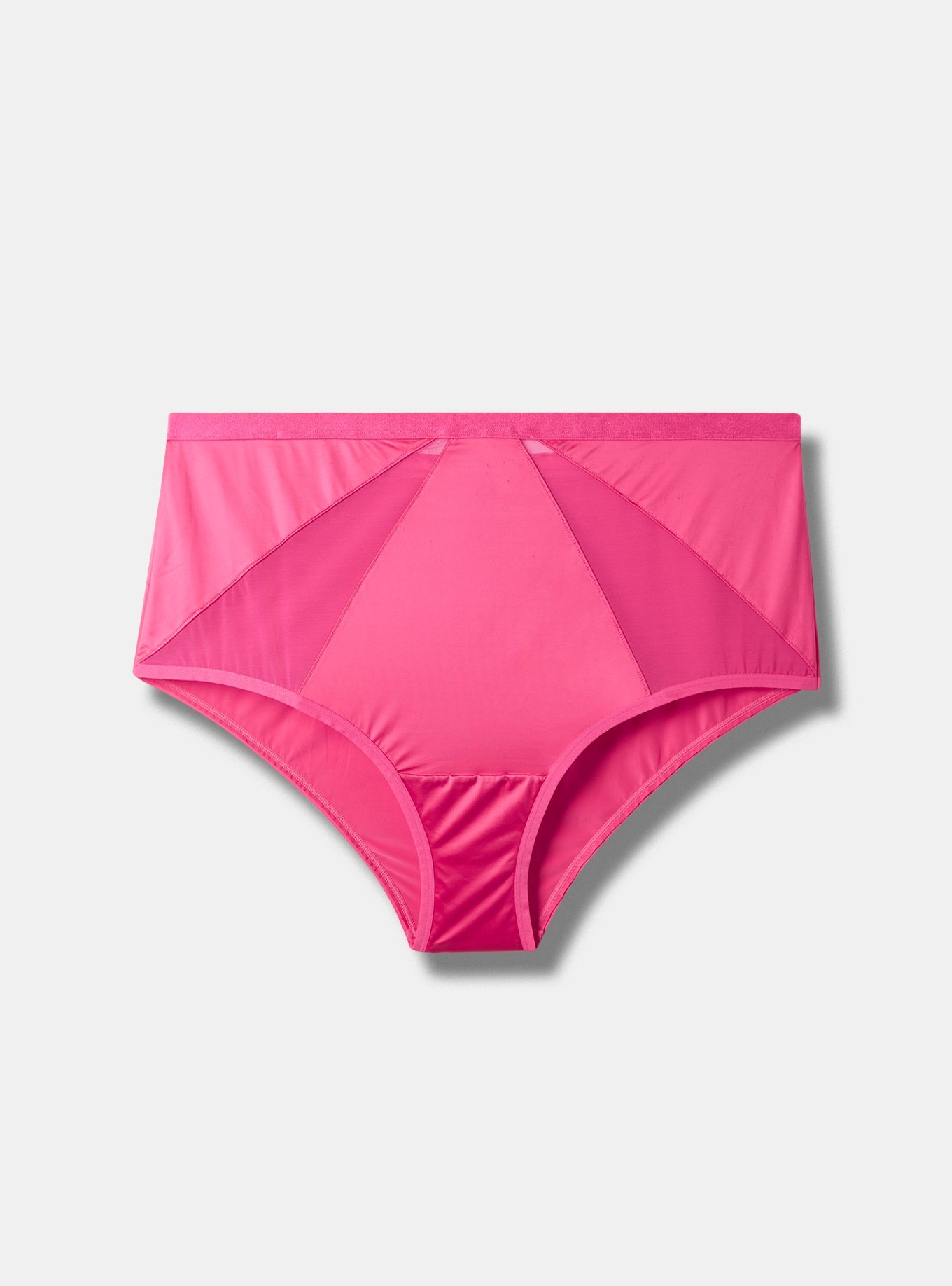 Plus Size - Shine Microfiber High-Rise Cheeky Panty - Torrid