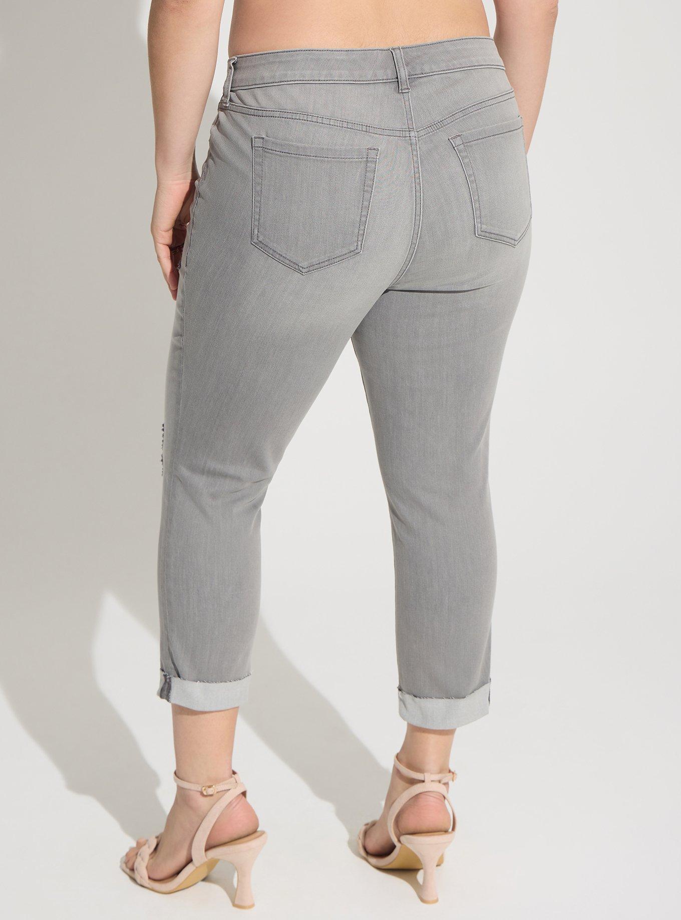 Plus Size - Boyfriend Straight Super Soft Mid-Rise Jean - Torrid