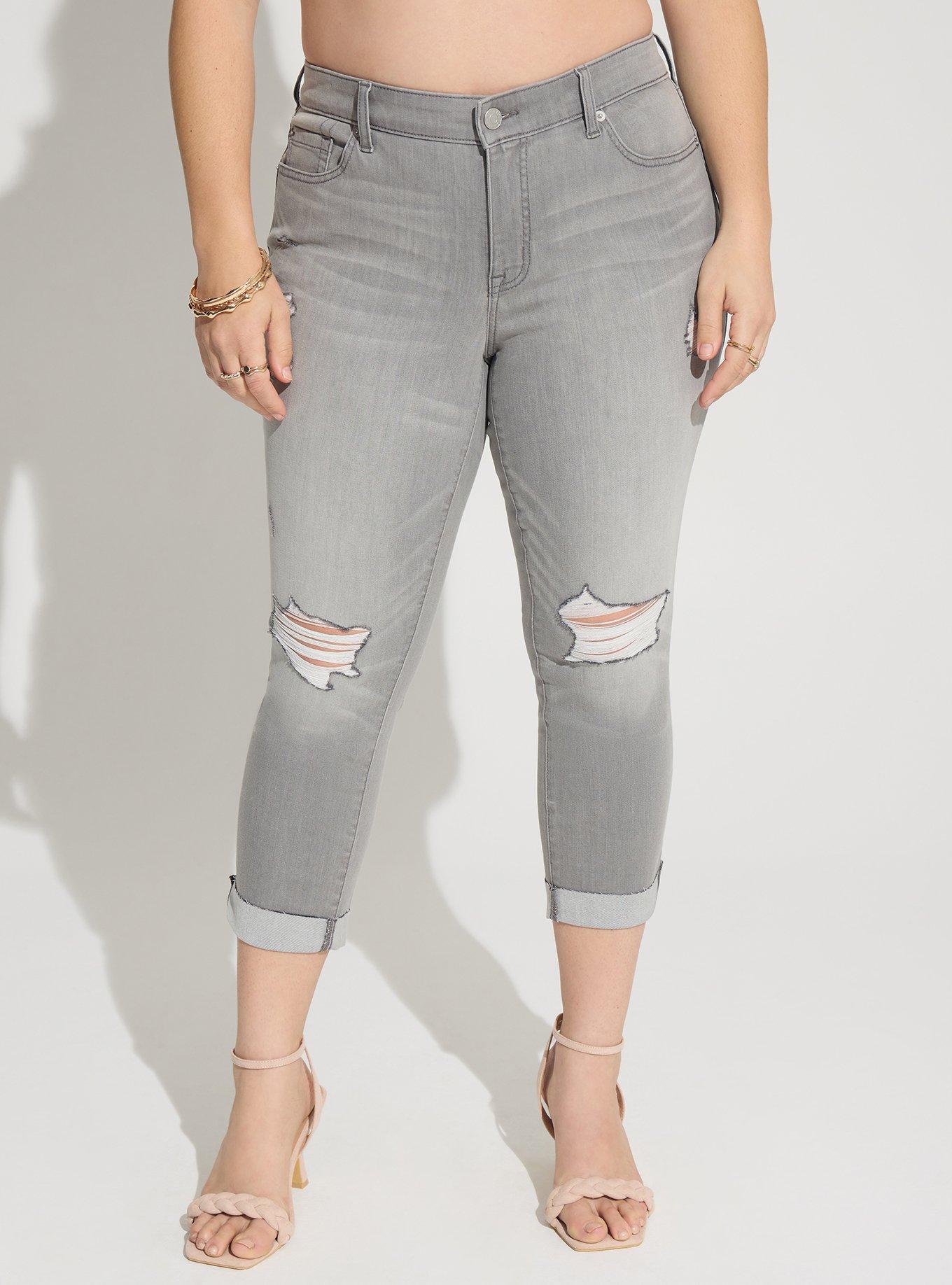 Boyfriend Straight Super Soft Mid-Rise Jean, SMOKE MIRRORS, alternate