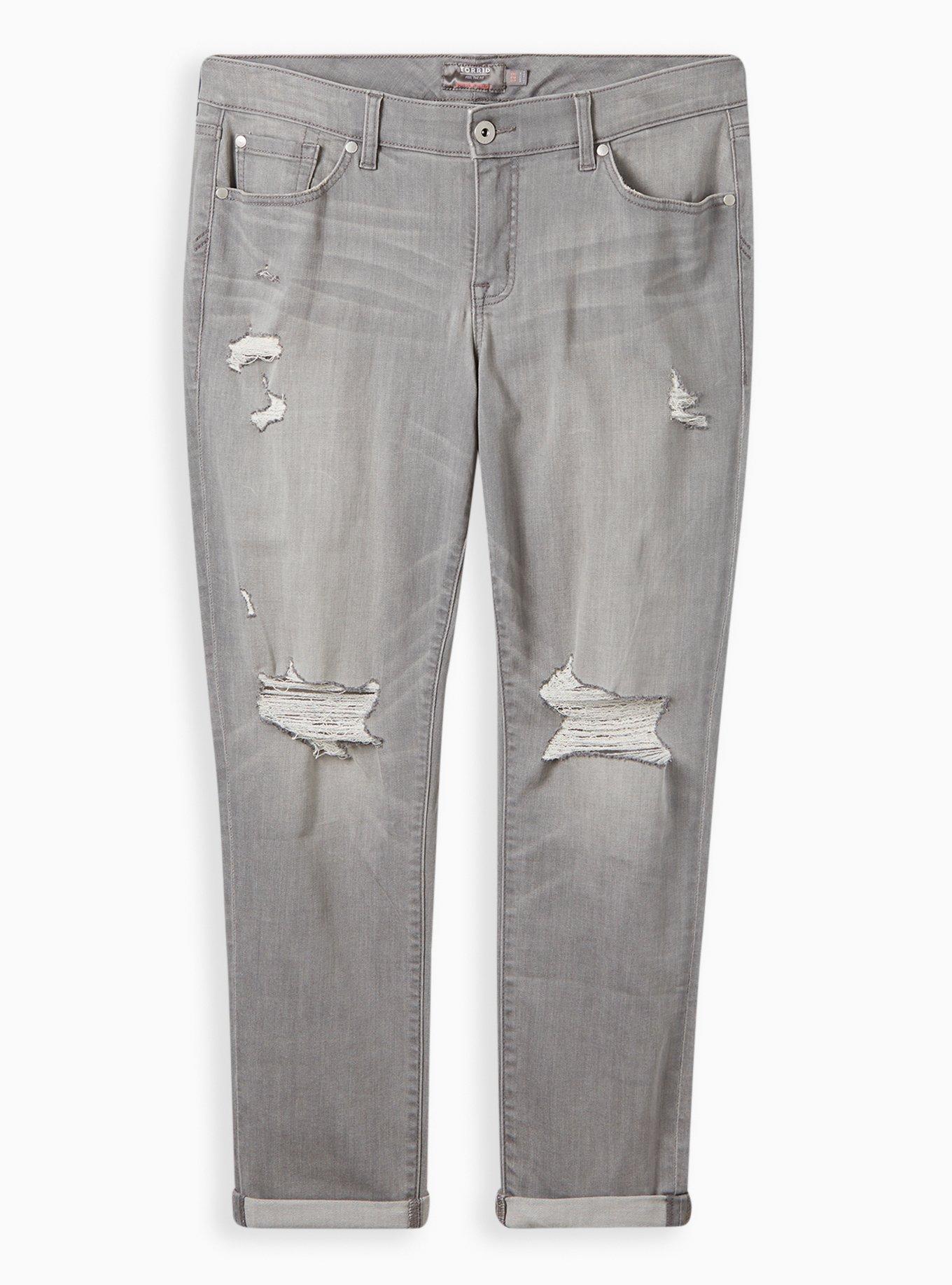 Boyfriend Straight Super Soft Mid-Rise Jean, SMOKE MIRRORS, hi-res