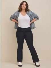 Luxe Slim Boot Super Stretch Mid-Rise Jean, RINSE, alternate
