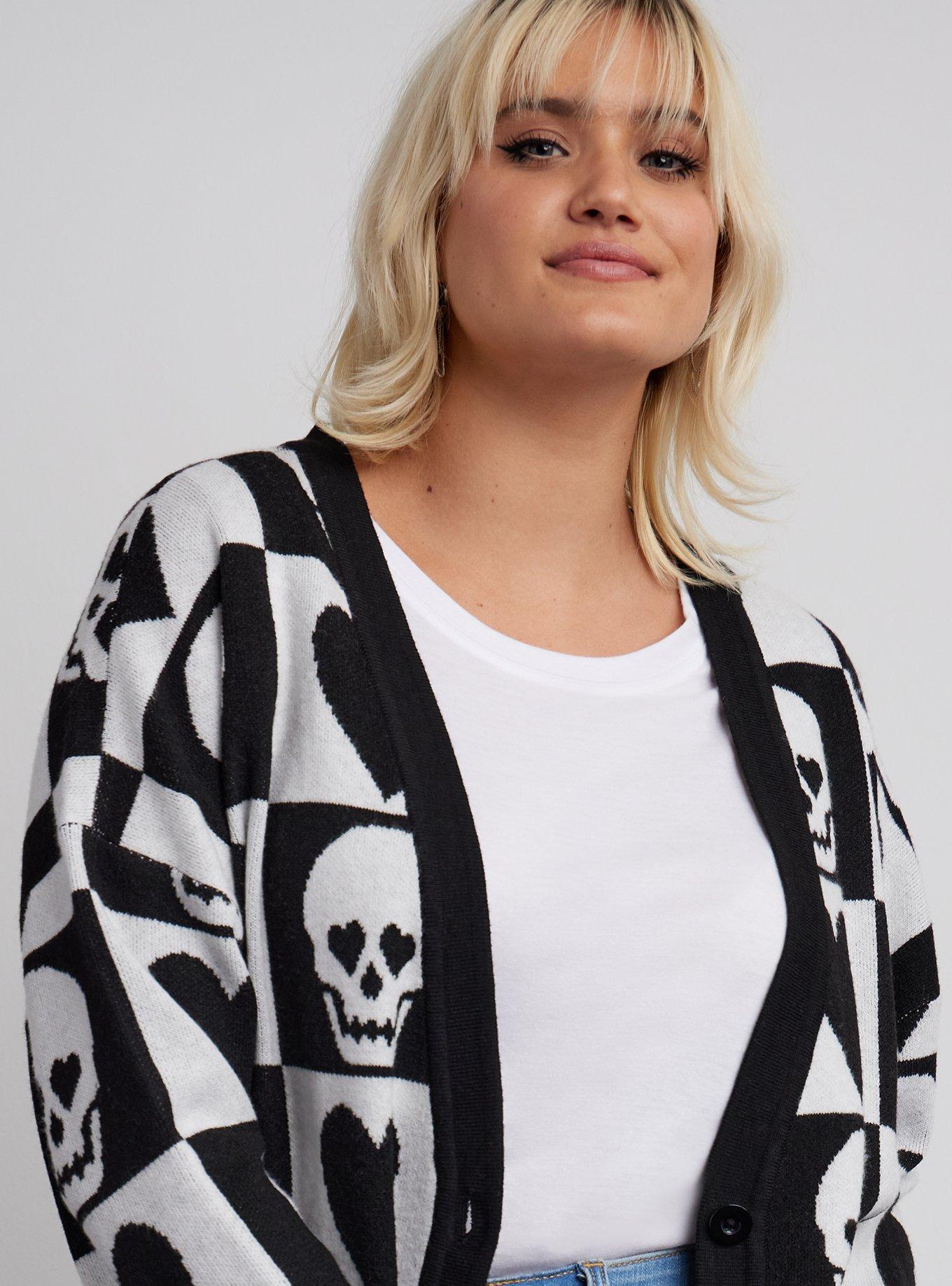 Torrid skull clearance cardigan