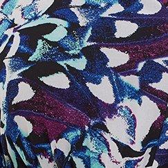 Mini Chiffon Ruffle Dress, DEEP BLACK, swatch