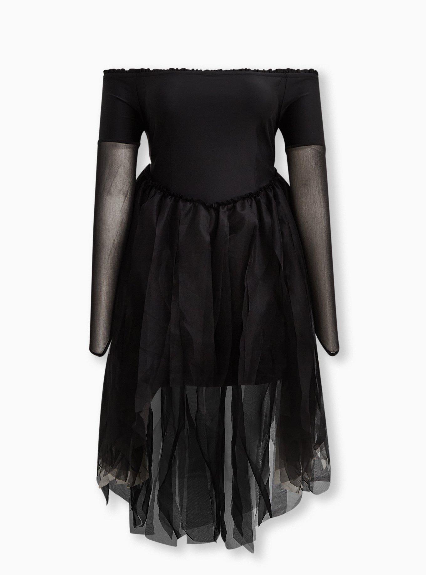Halloween Costume Hi-Low Off Shoulder Dress, , hi-res