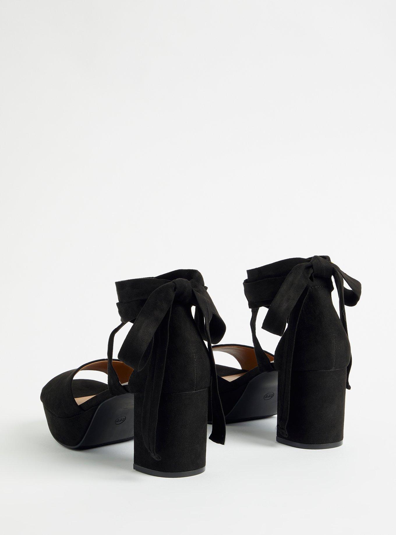 Strappy Platform Tapered Heel (WW