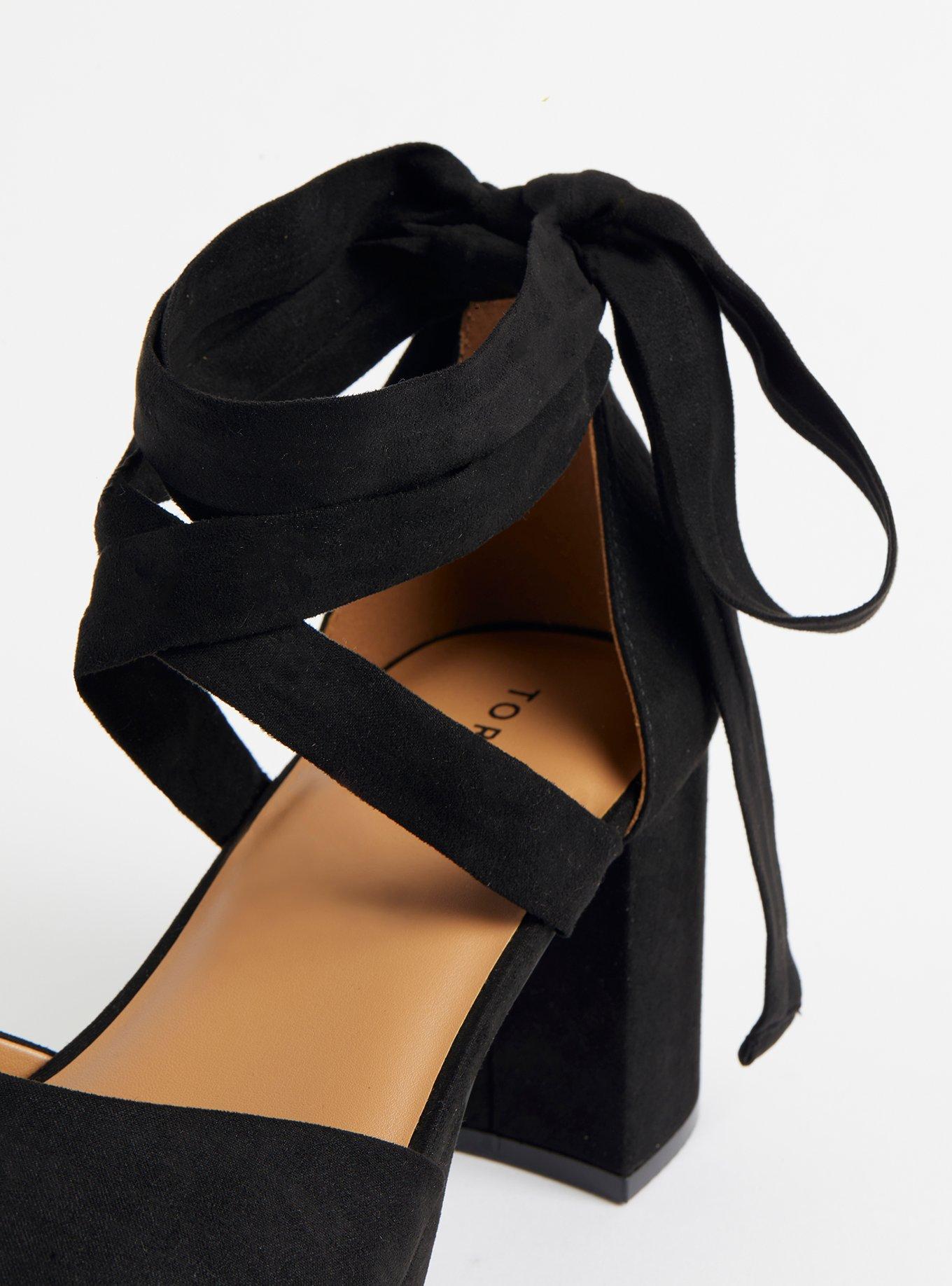 Strappy Platform Tapered Heel (WW