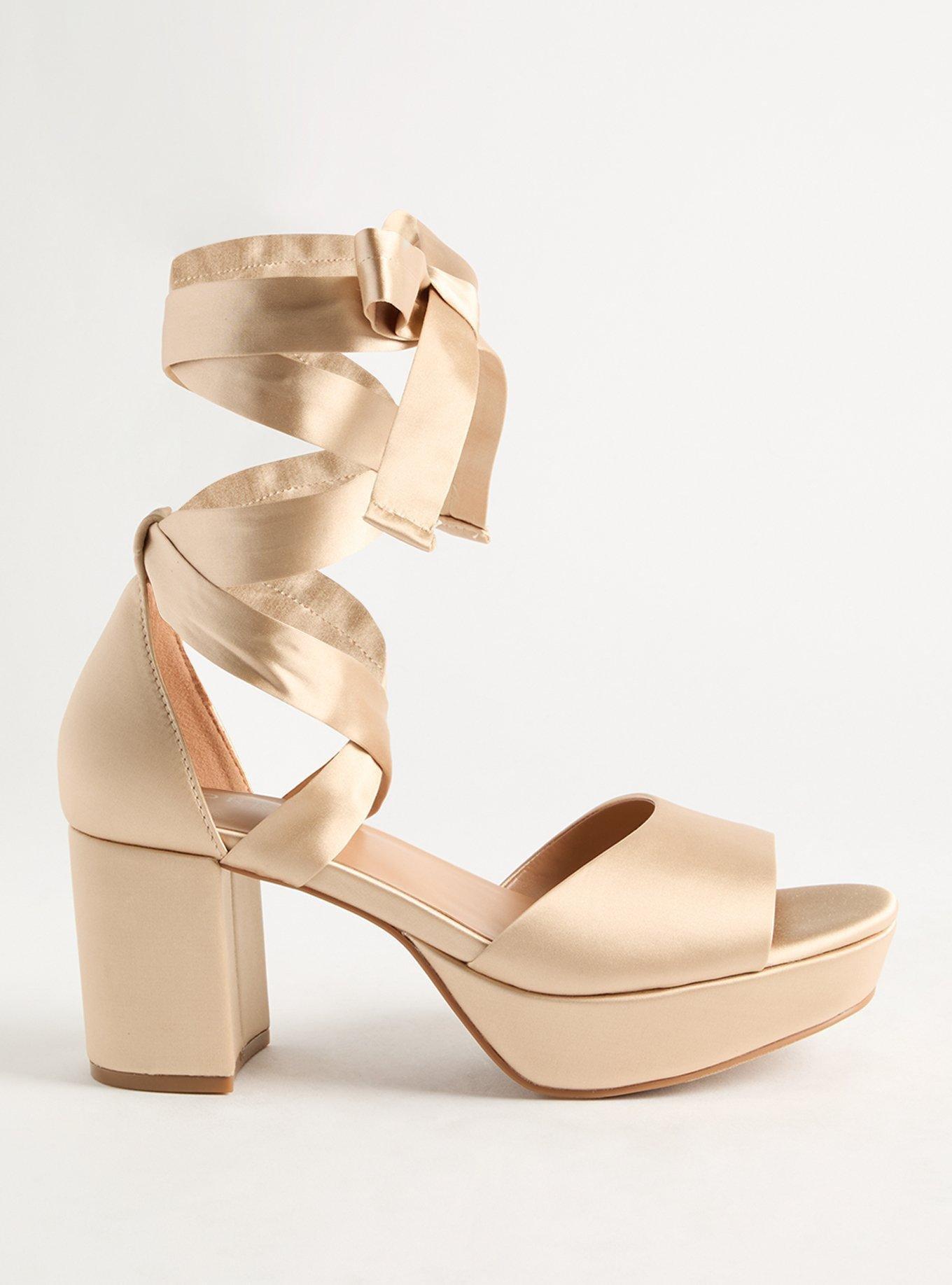 Strappy Platform Tapered Heel (WW)