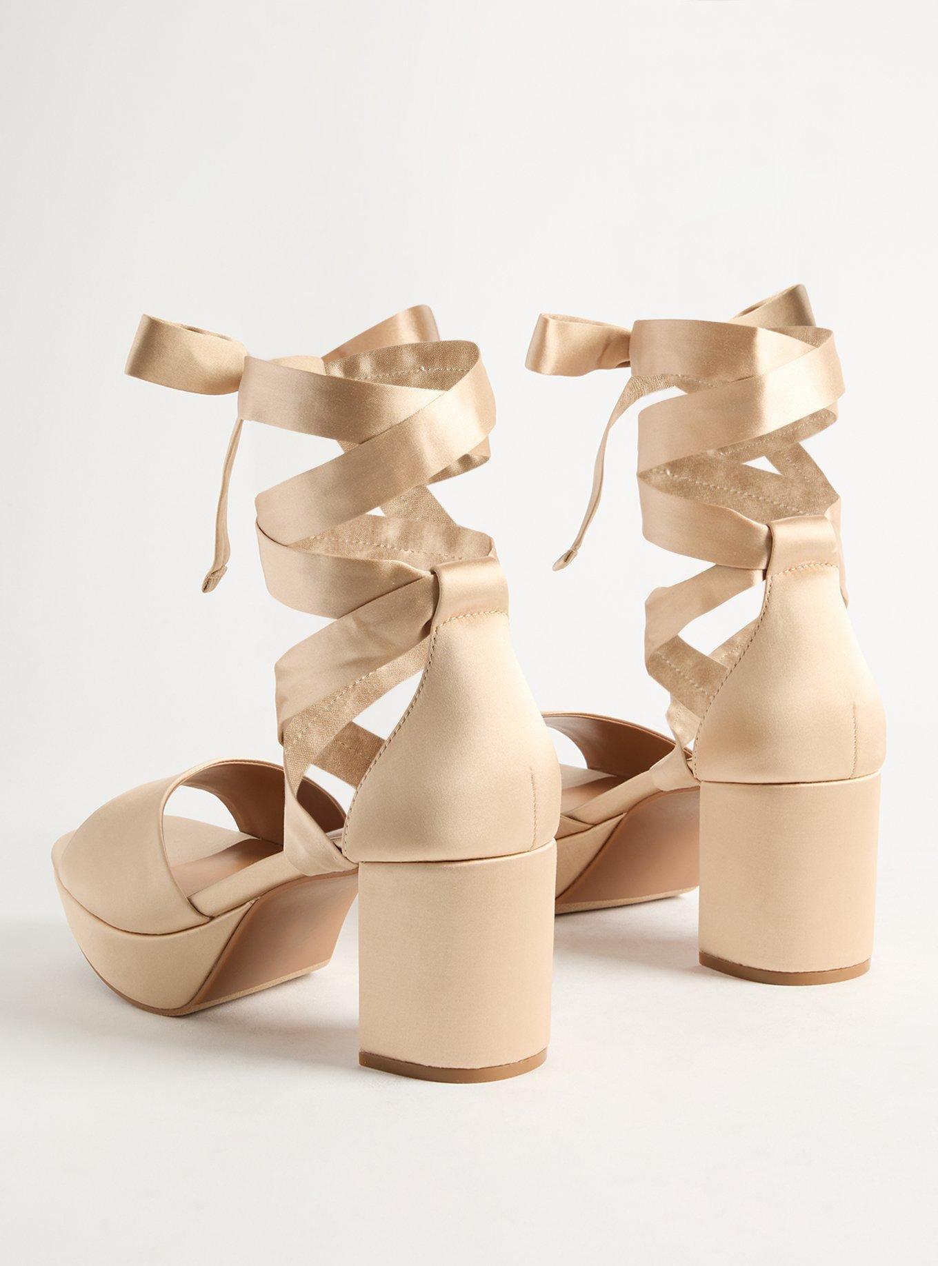 Strappy Platform Tapered Heel (WW)