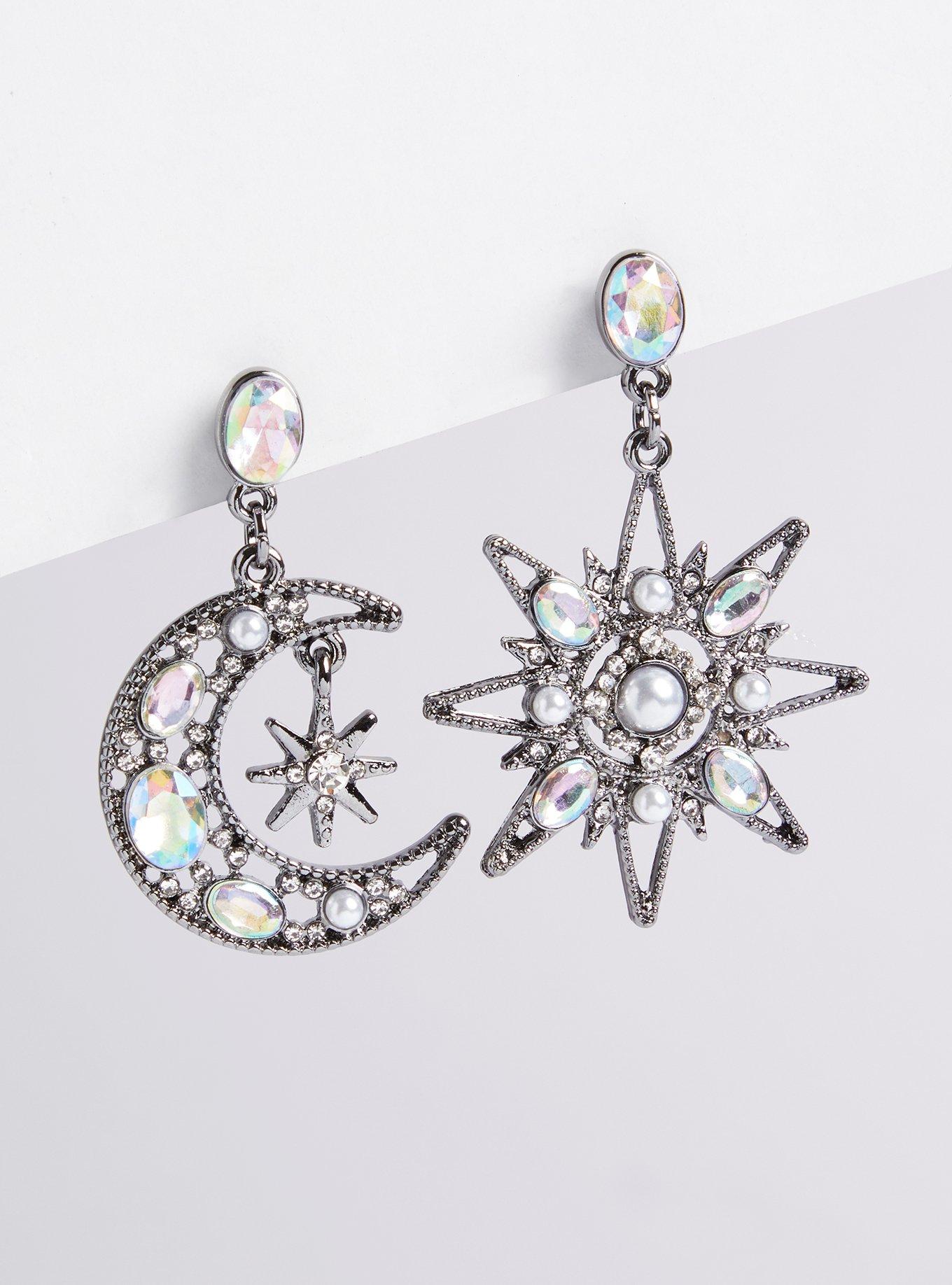 Celestial hot sale star earrings