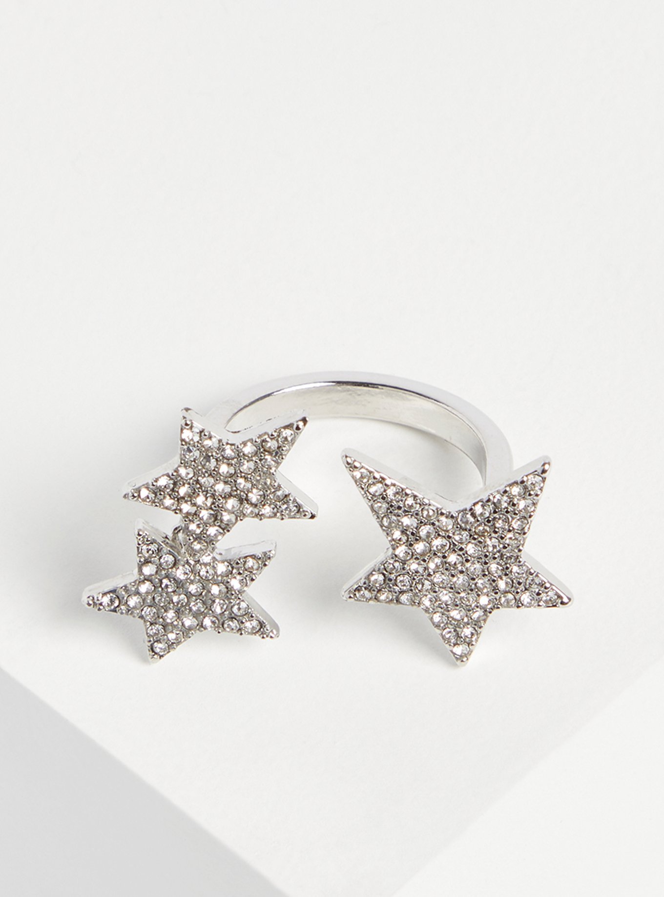 Plus Size - Pave Star Statement Ring - Torrid