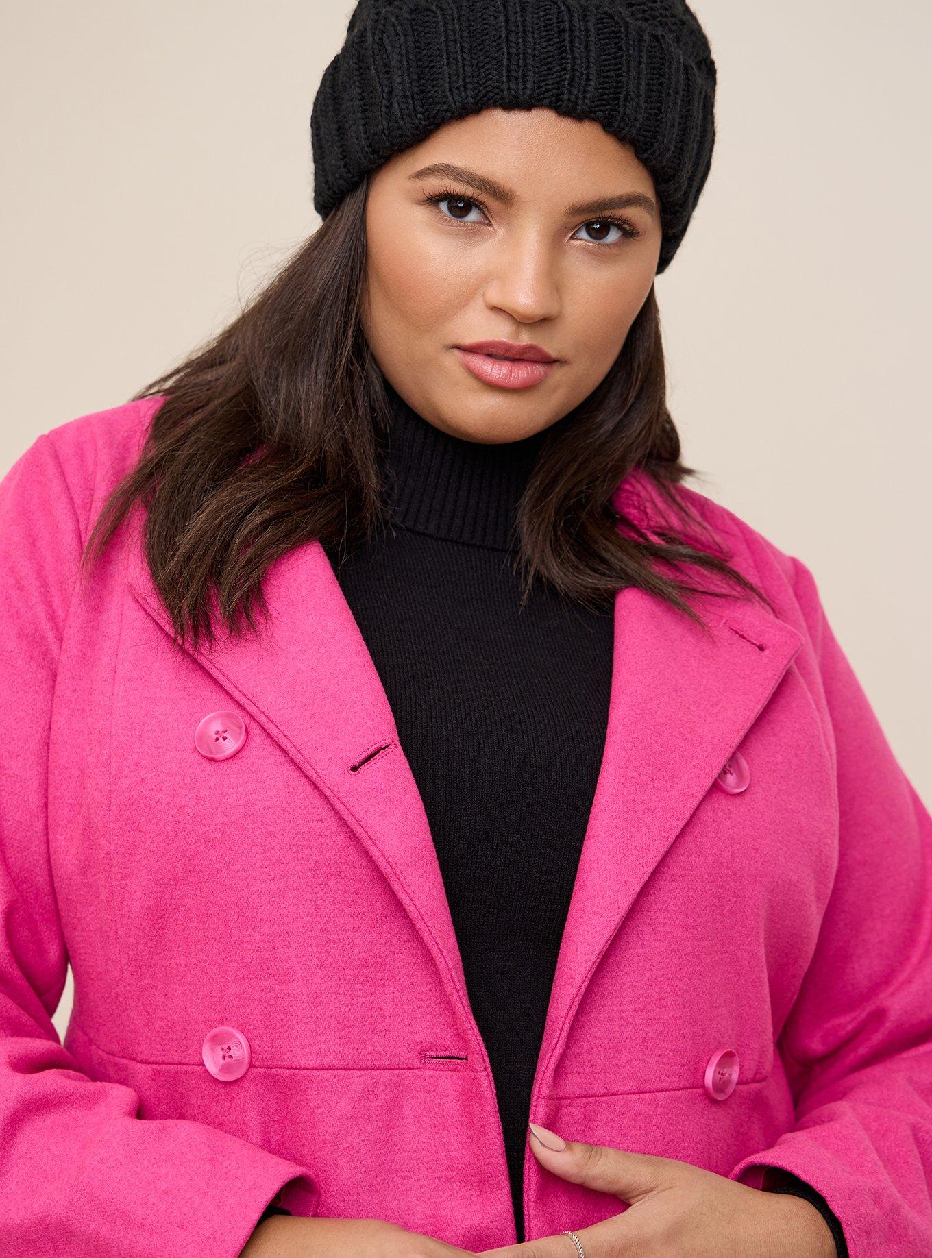 Torrid pink clearance coat