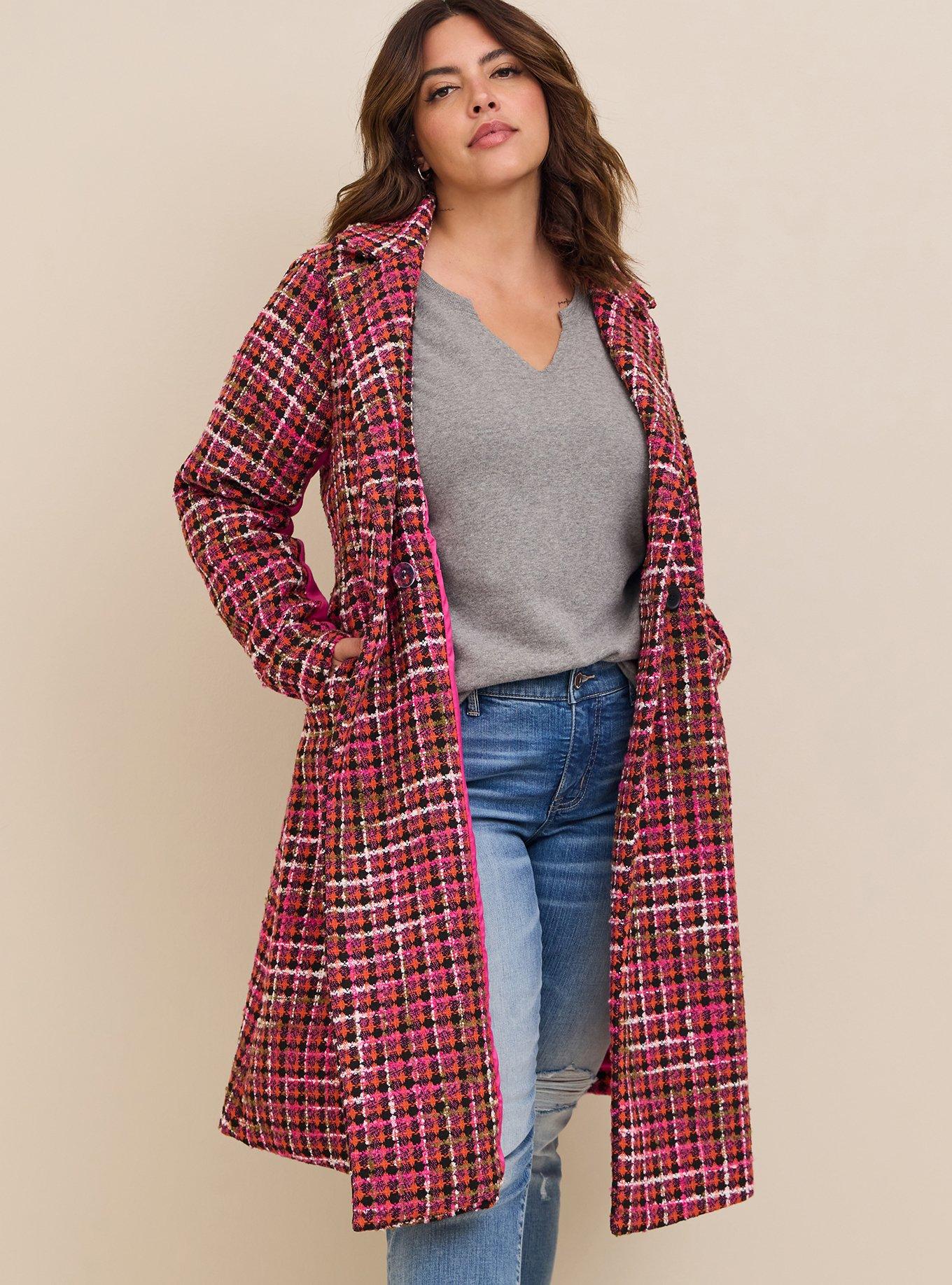 Plus Size - Boucle Statement Coat - Torrid