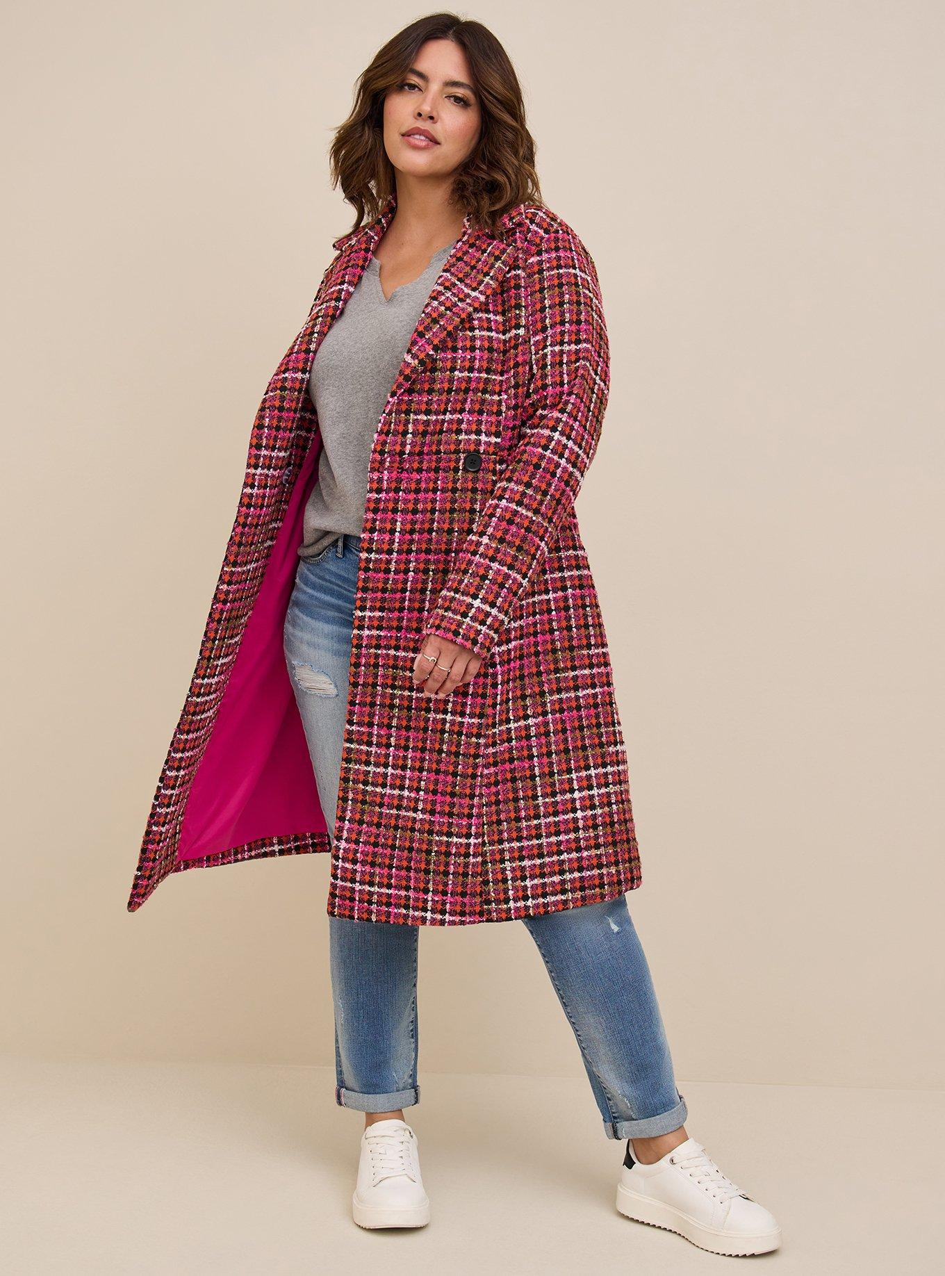 Torrid pink clearance coat