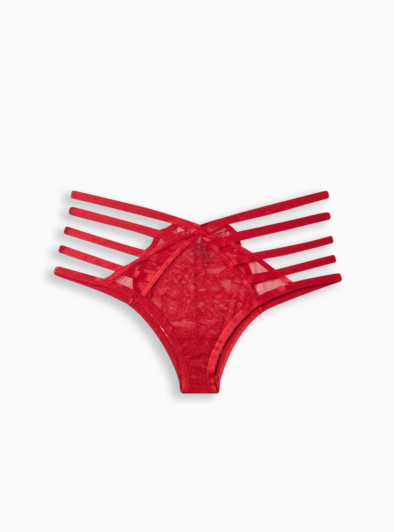 Buy Victoria's Secret PINK Dreamy Pink Lace Strappy Thong Underwear from  the Next UK online shop