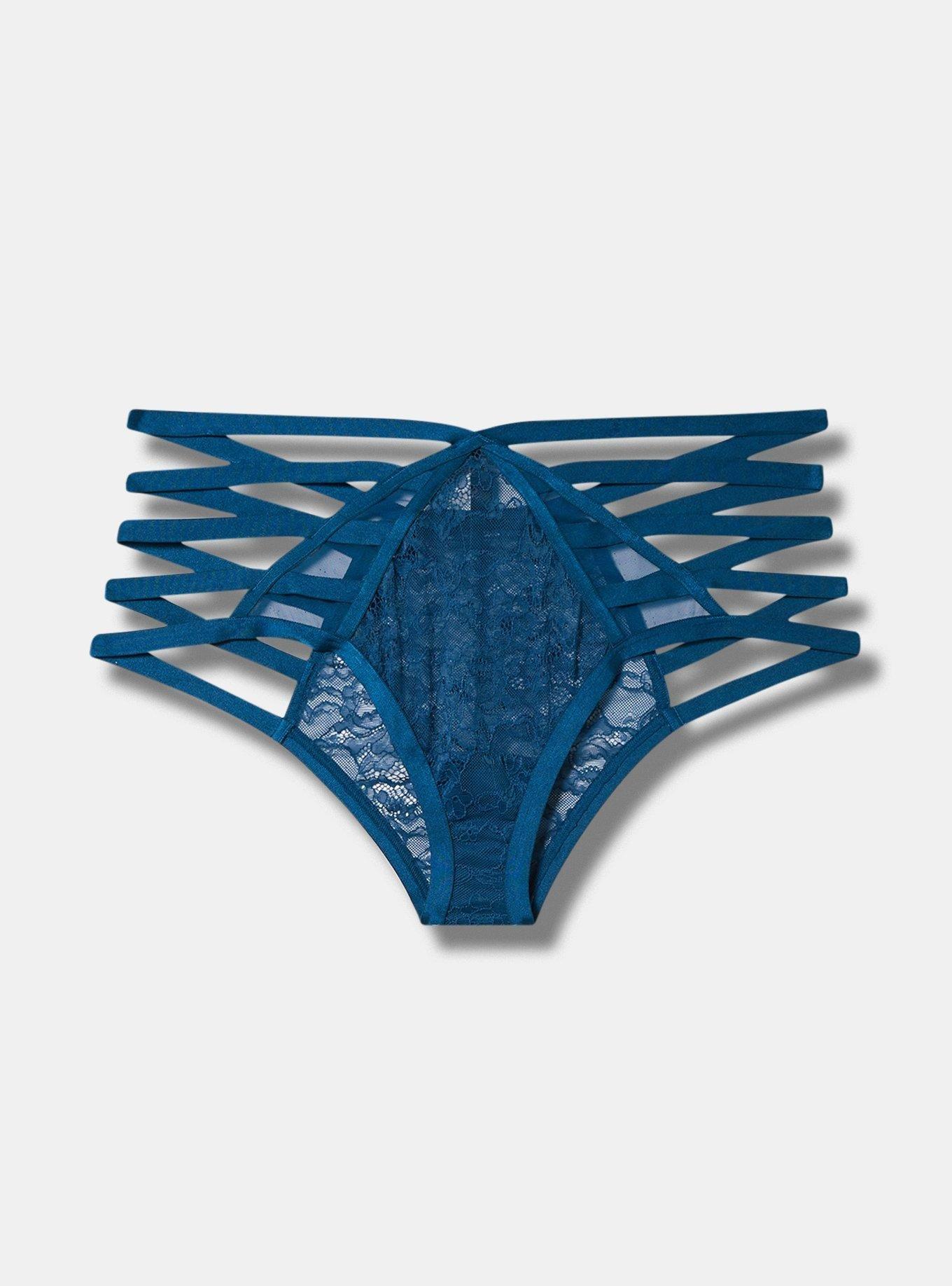 Plus Size Straps And Lace Tanga Panty Torrid