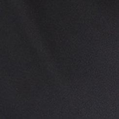 Plus Size Satin And Lace Retro Robe, RICH BLACK, swatch