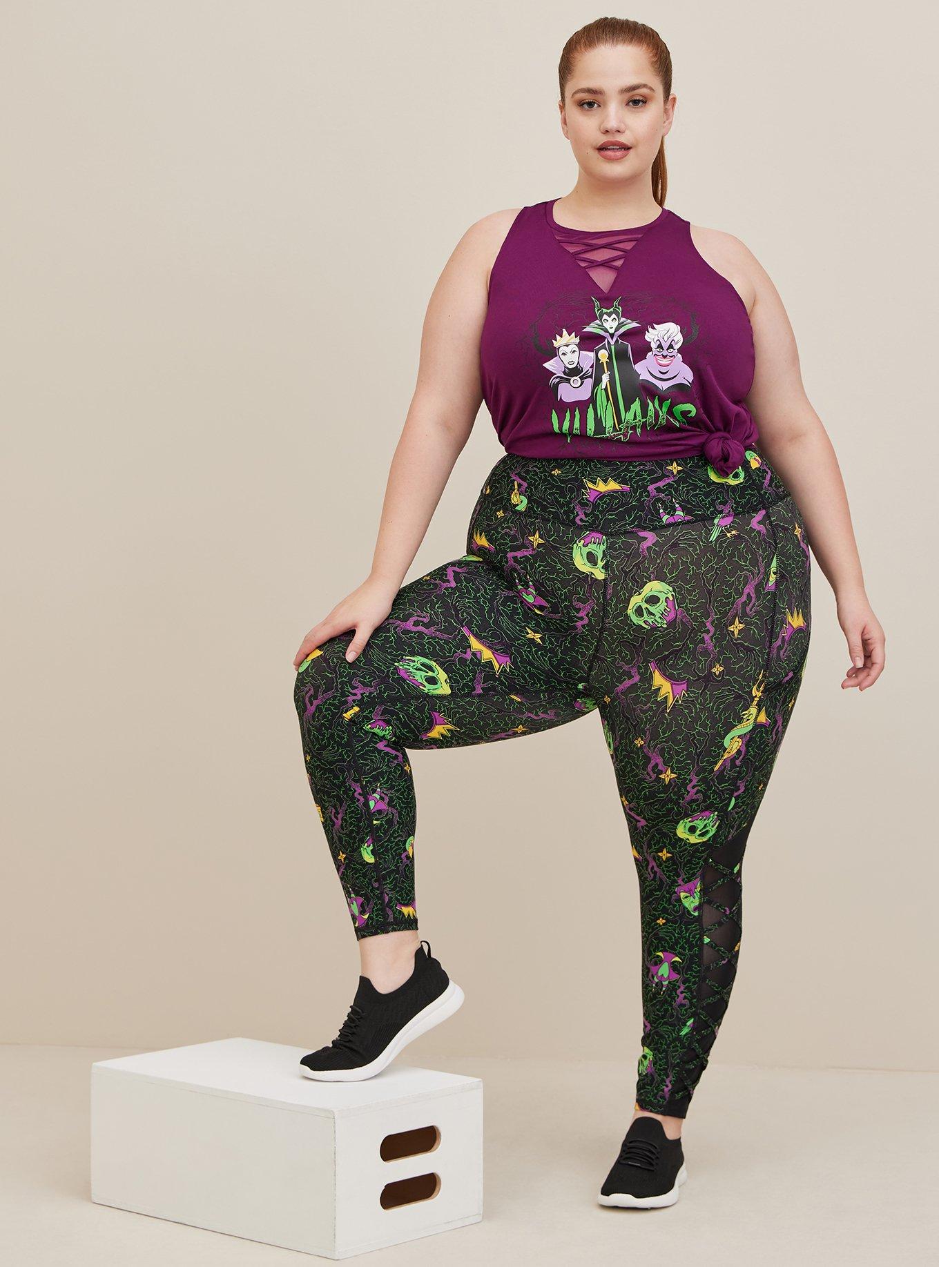 Plus Size - Disney Princess Silhouetted Grey Legging - Torrid