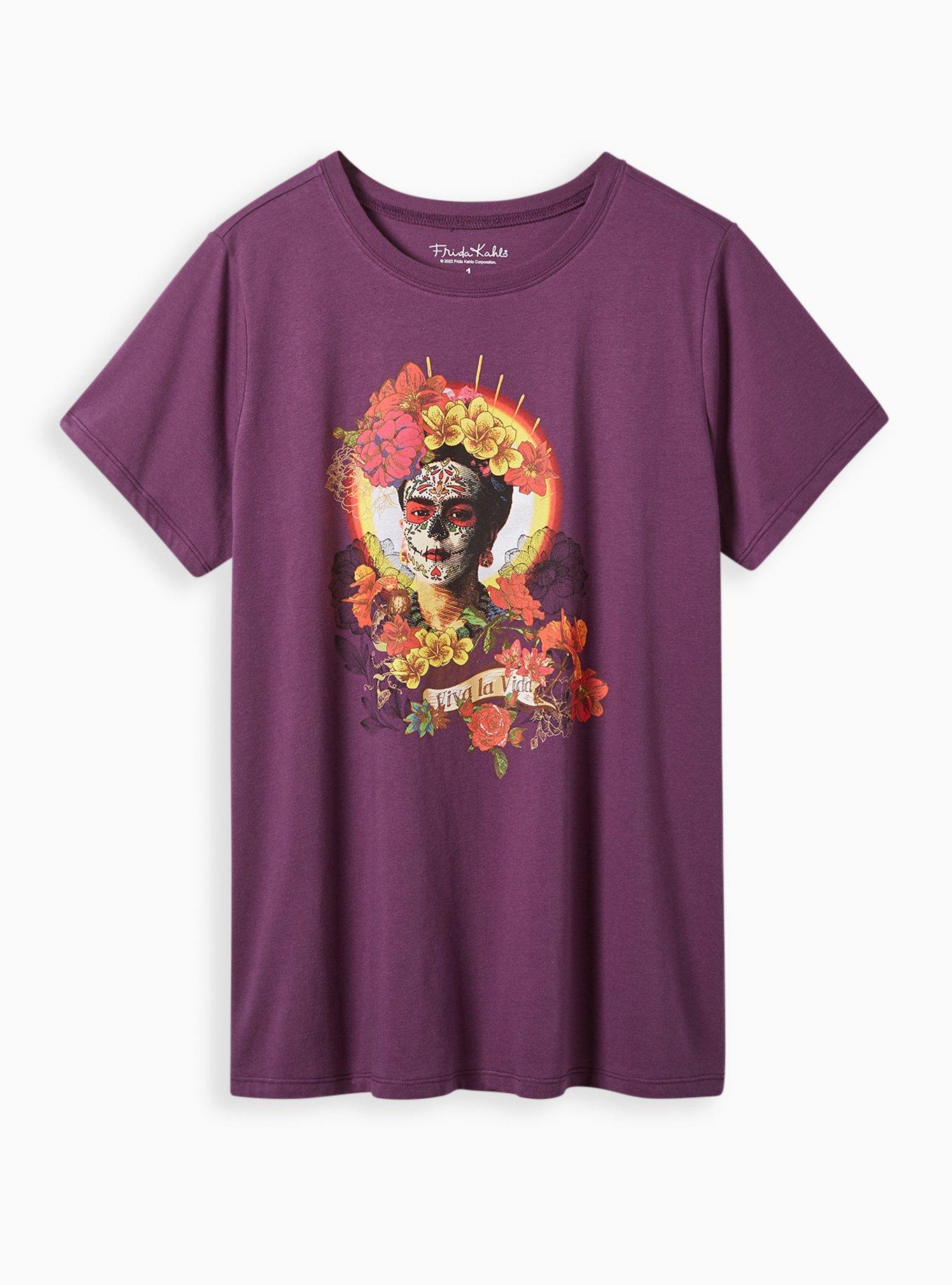New Frida Kahlo Graphic Tee ;;; cotton ...  L ,,, main image 1