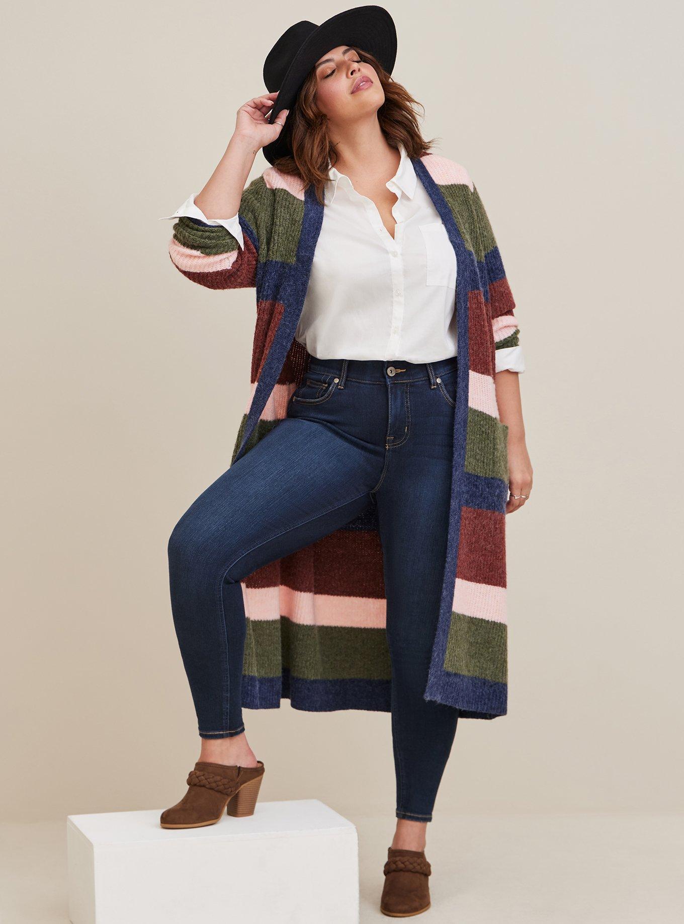 Plus Size - Chunky Duster Sweater - Torrid