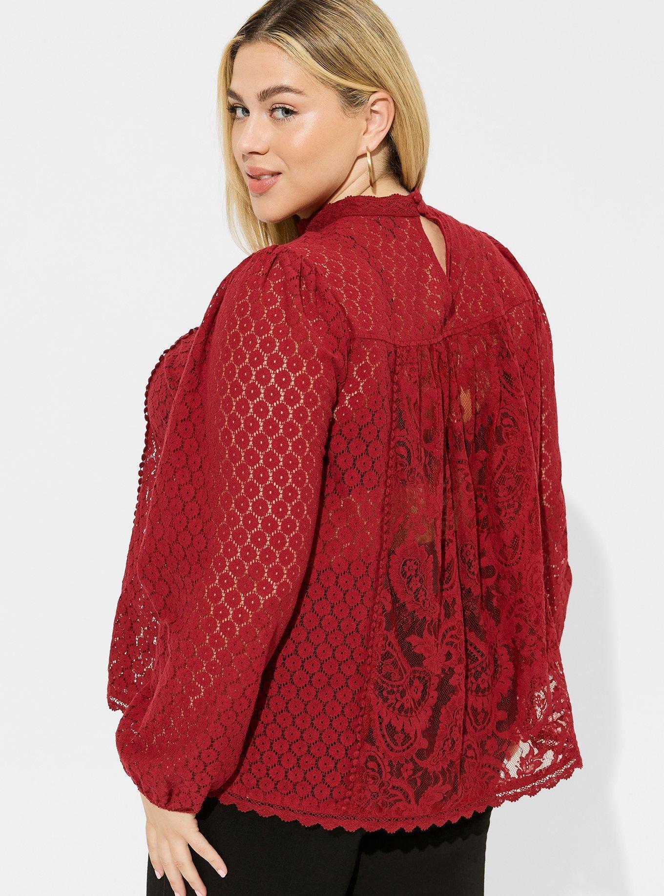 Torrid lace hot sale top