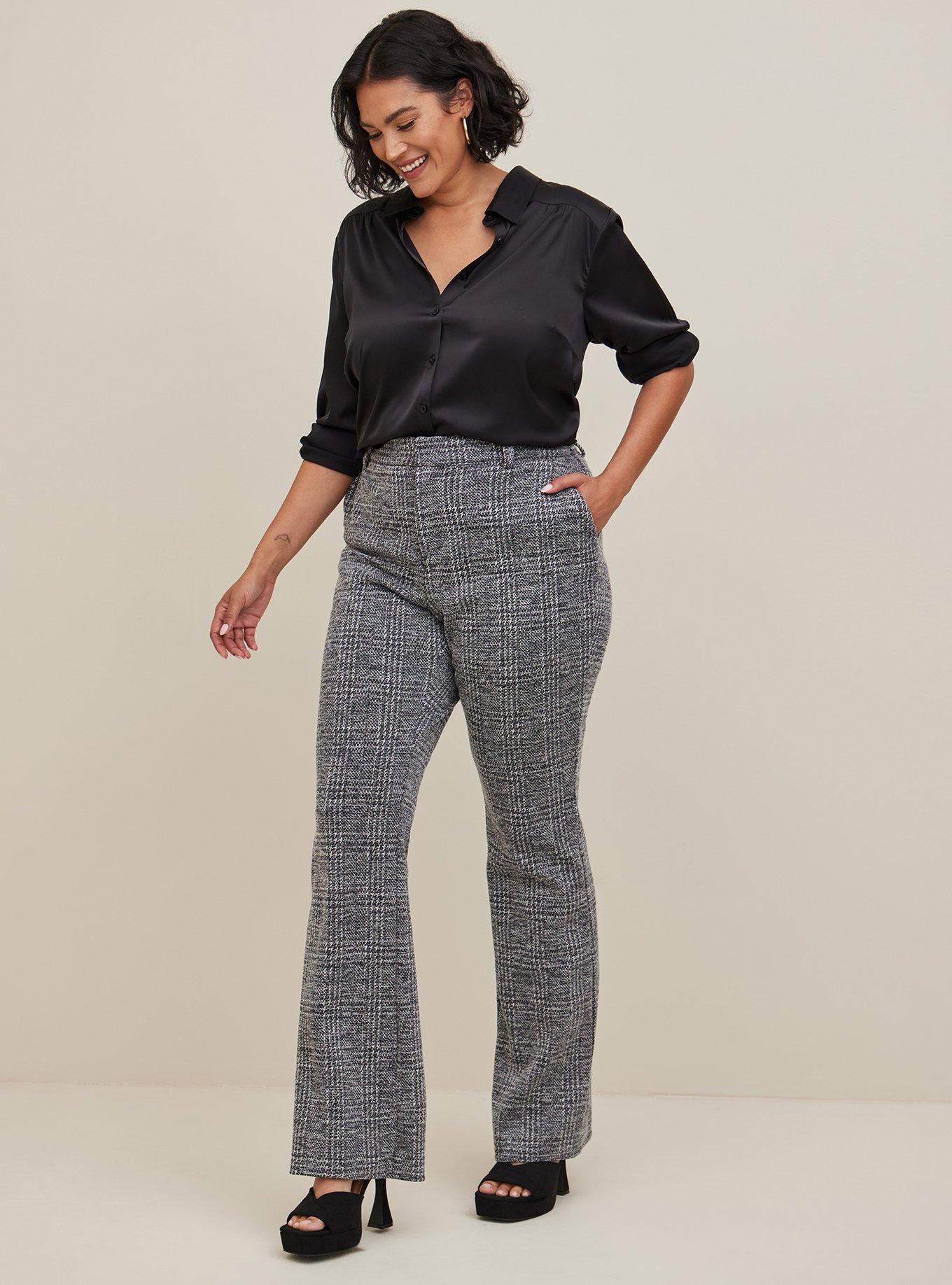 UO Isabella Ponte High-Waisted Flare Pant  Urban Outfitters Japan -  Clothing, Music, Home & Accessories