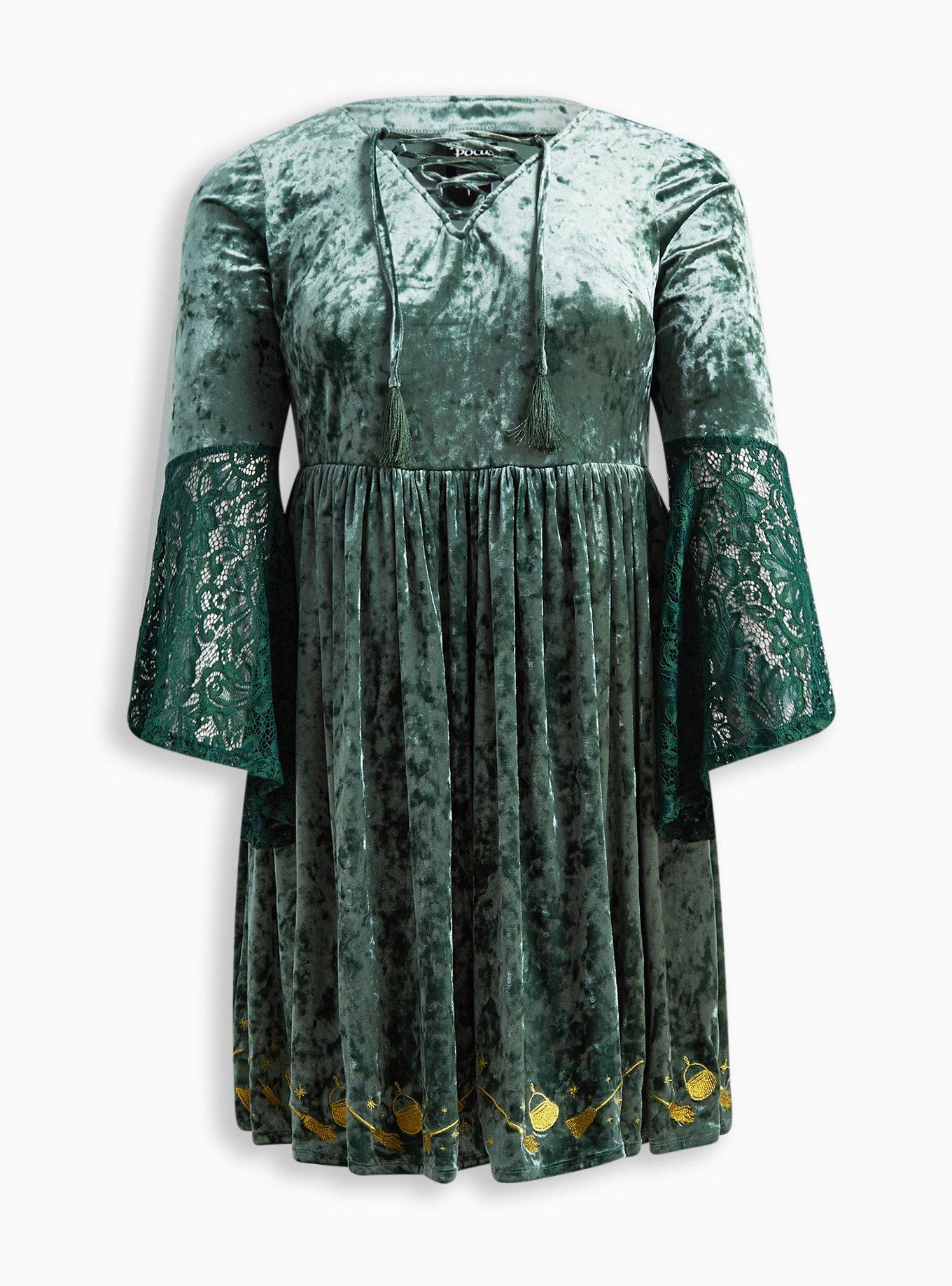 Plus Size - Disney Haunted Mansion Fluted Dress - Torrid