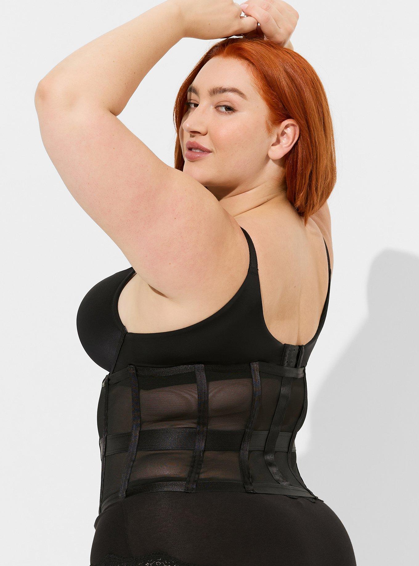 Plus Size - Mesh Underbust Waist Cincher - Torrid