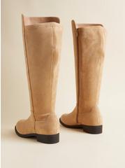 Stretch Knee Boot (WW), BROWN, alternate