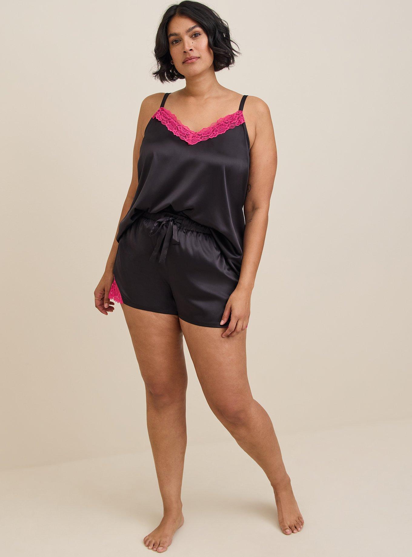 Plus Size - Dream Satin Lace Trim Sleeveless Sleep Cami - Torrid