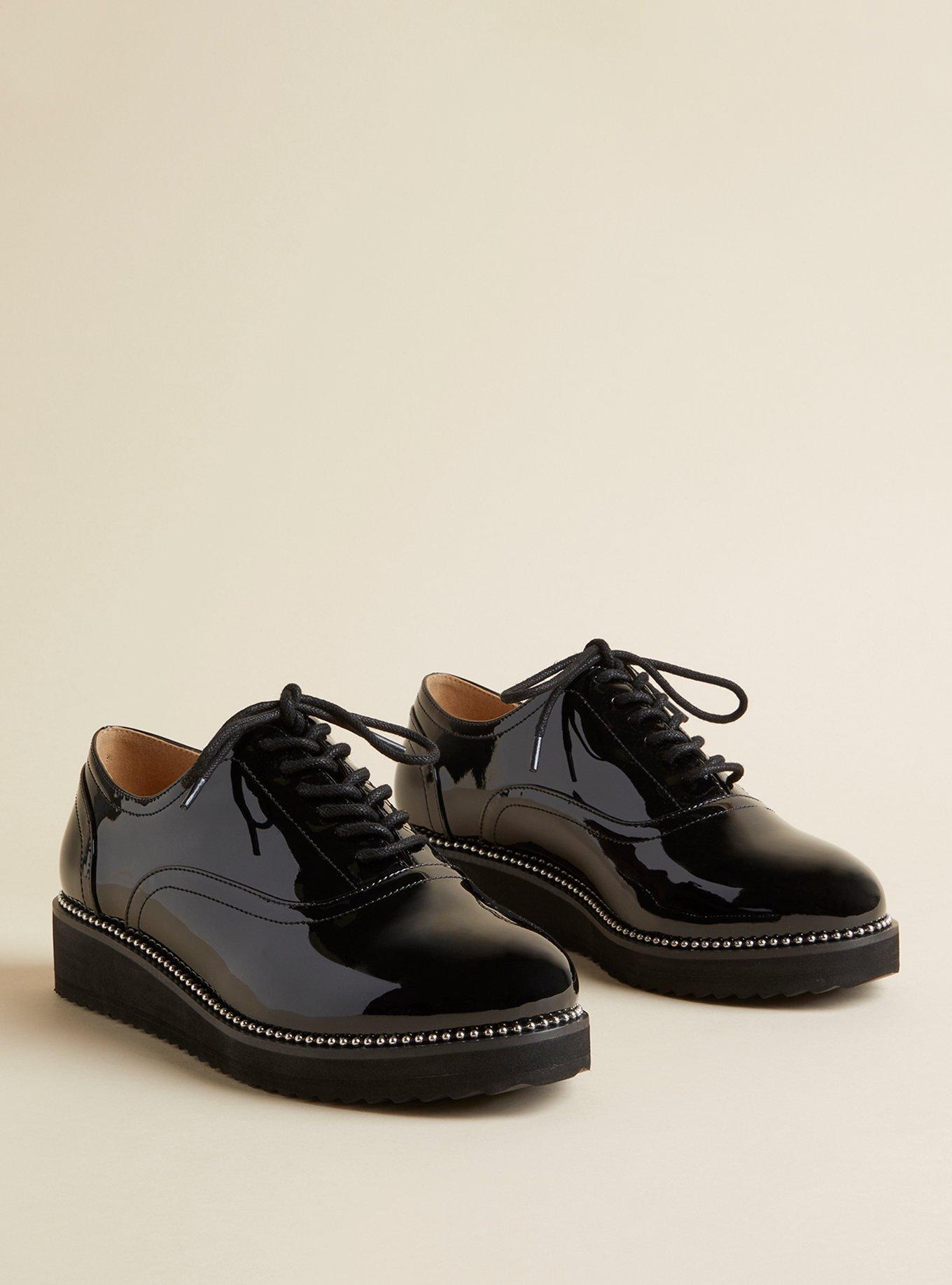 Plus Size Platform Lace Up Oxford WW Torrid