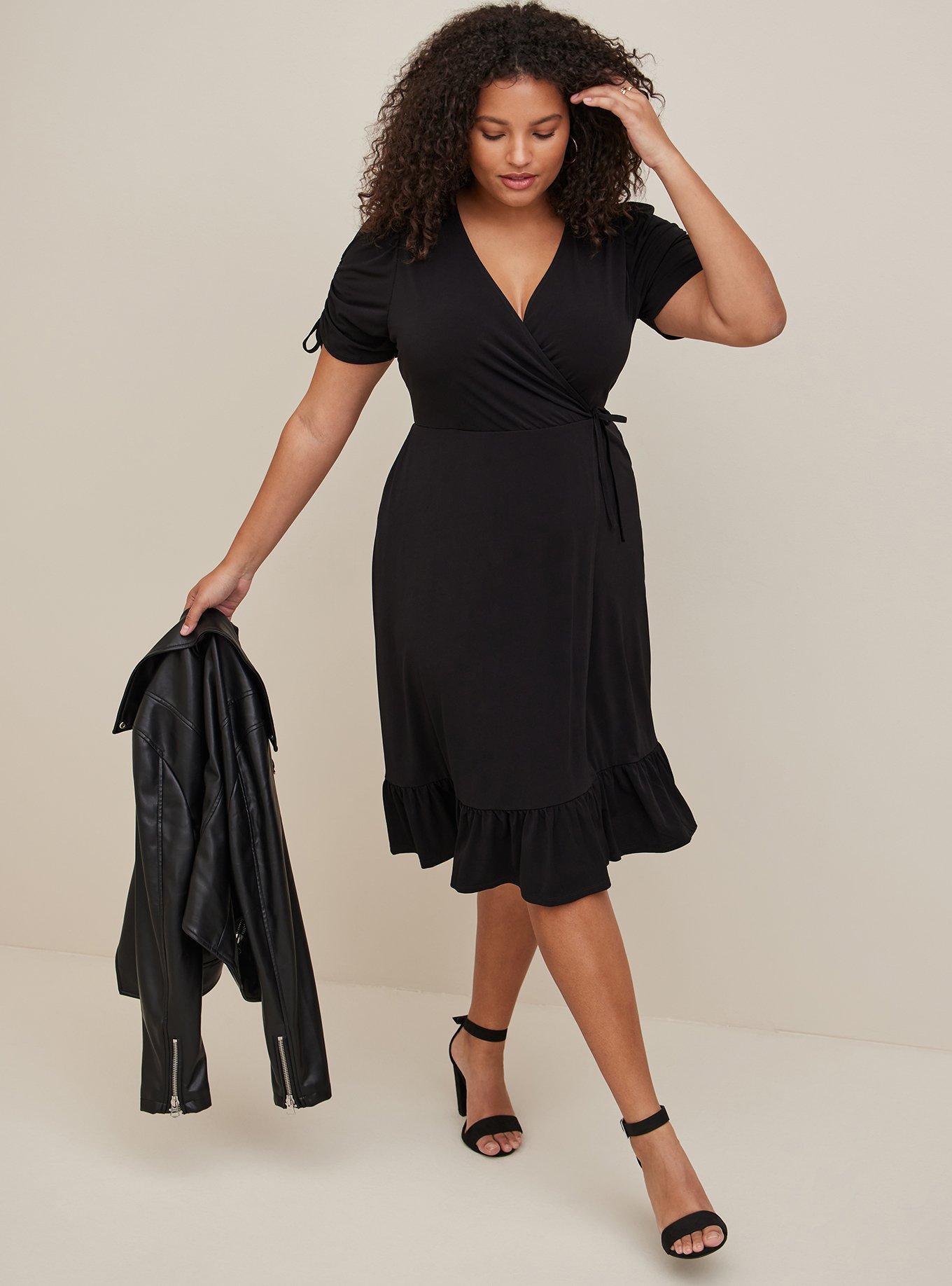 Torrid cheap wrap dress