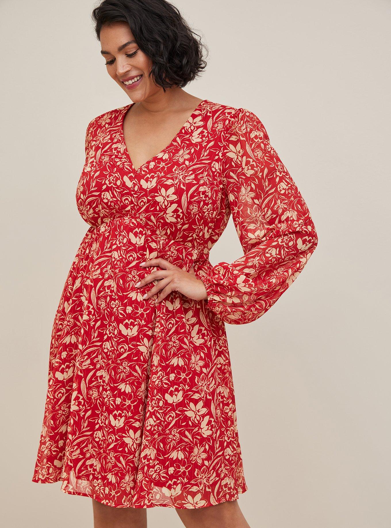 Plus Size Mini Chiffon Babydoll Dress Torrid