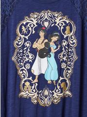 Disney Aladdin Cotton Swing Top, PEACOAT, alternate